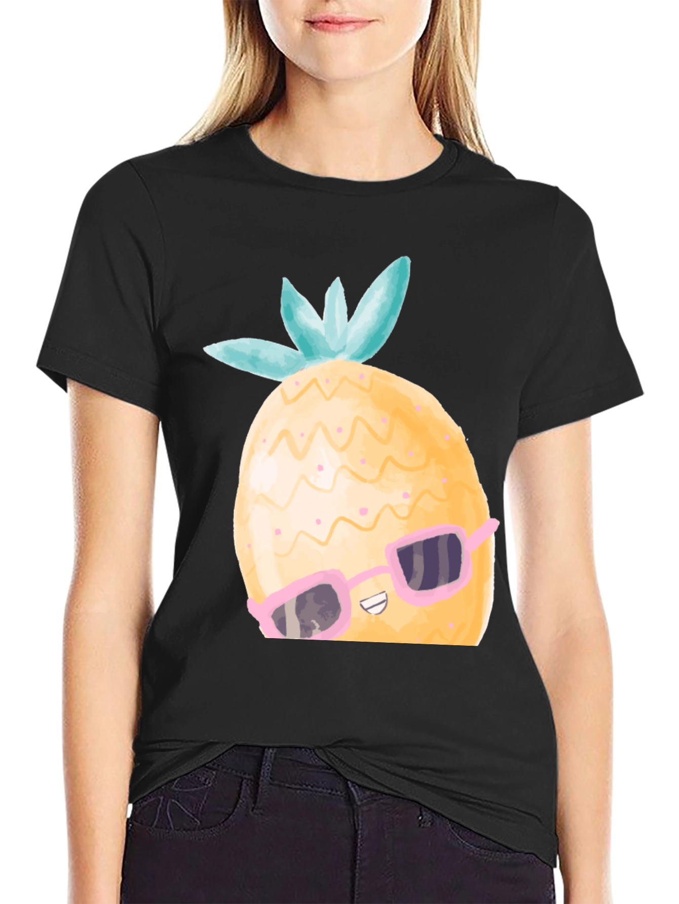 Cool Pineapple Graphic Tee