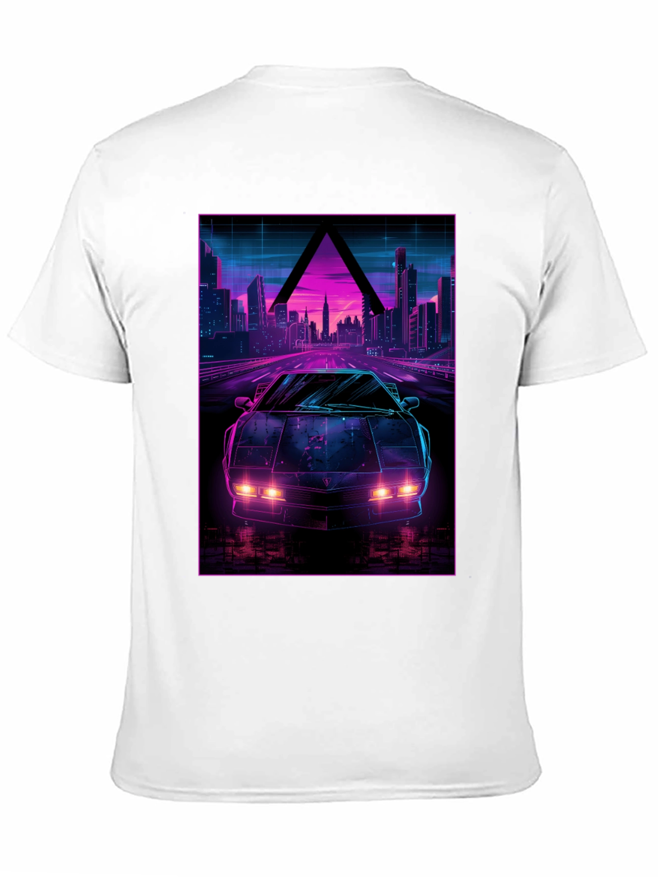 Retro Wave Synthwave Car T-Shirt