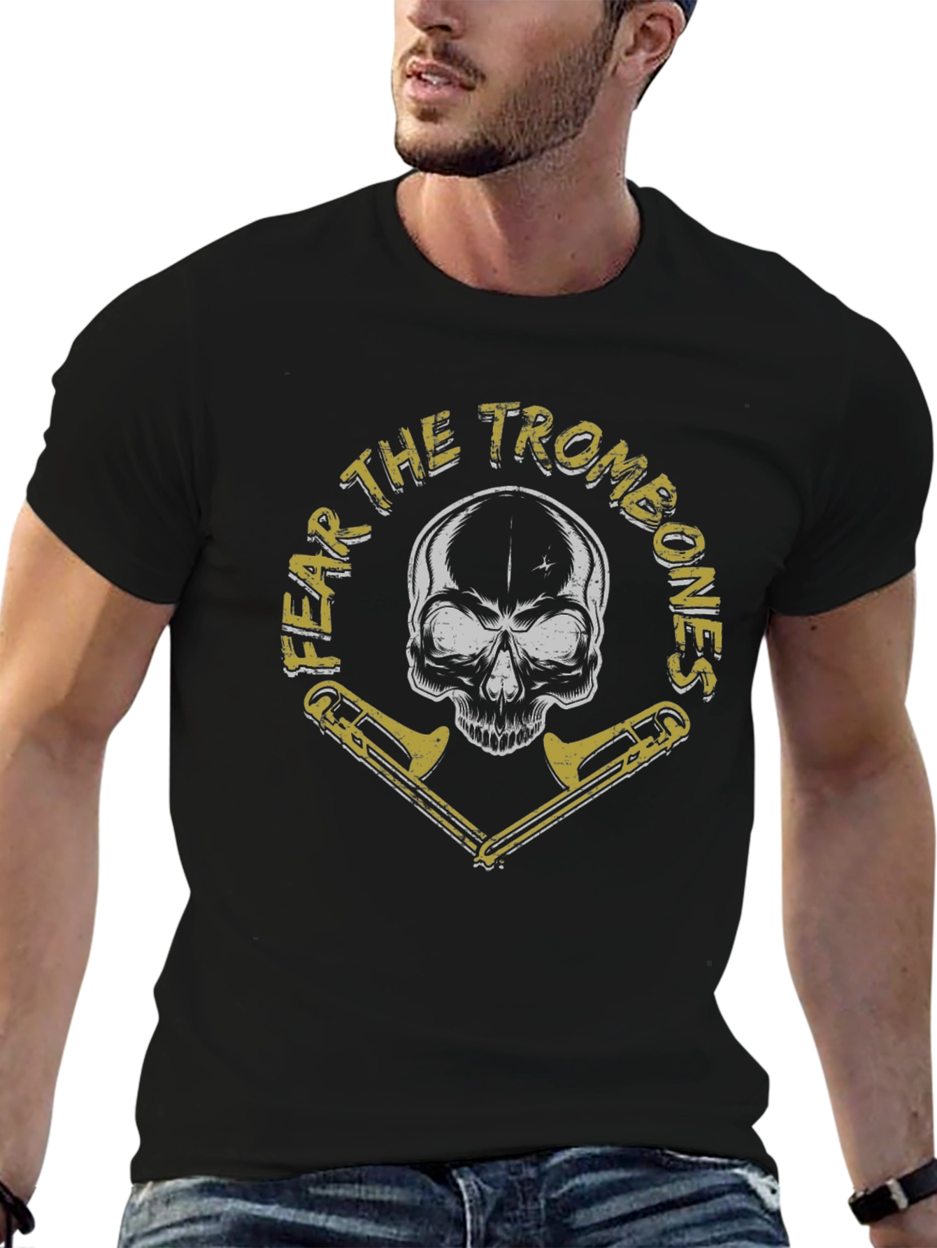 Fear the Trombones Black T-Shirt