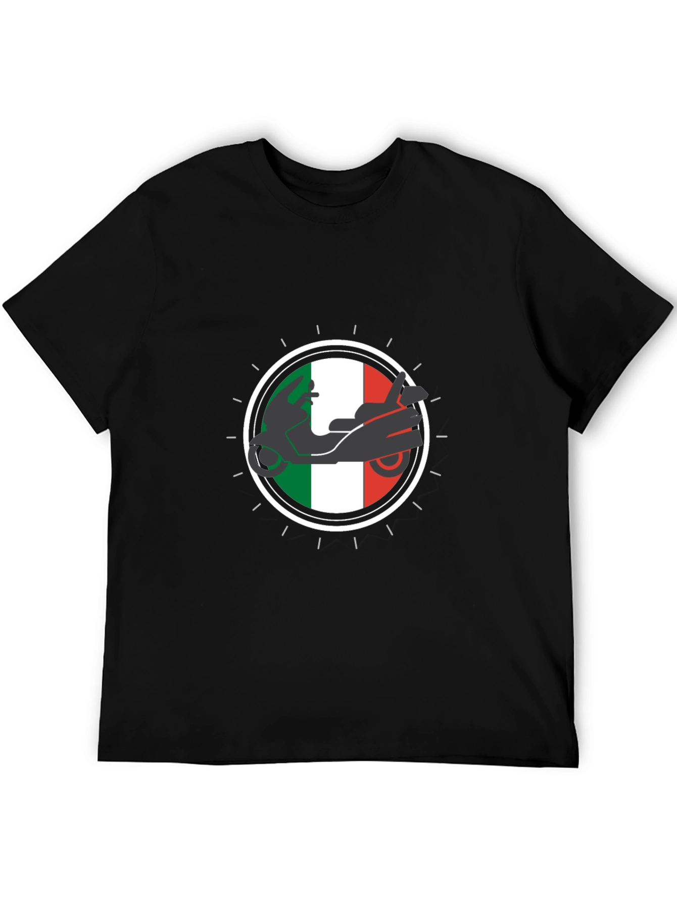 Italian Scooter Graphic T-Shirt