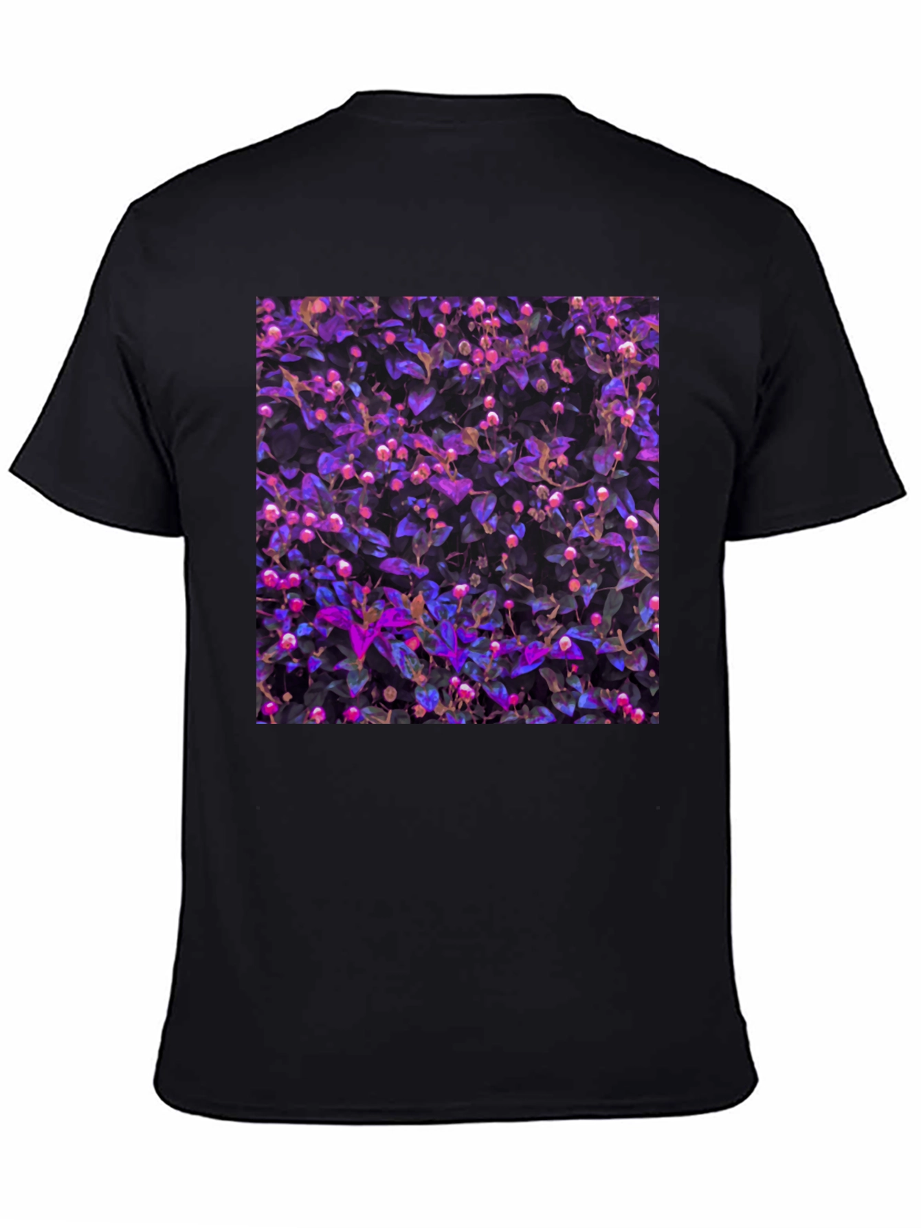 Floral Print Crew Neck T-Shirt