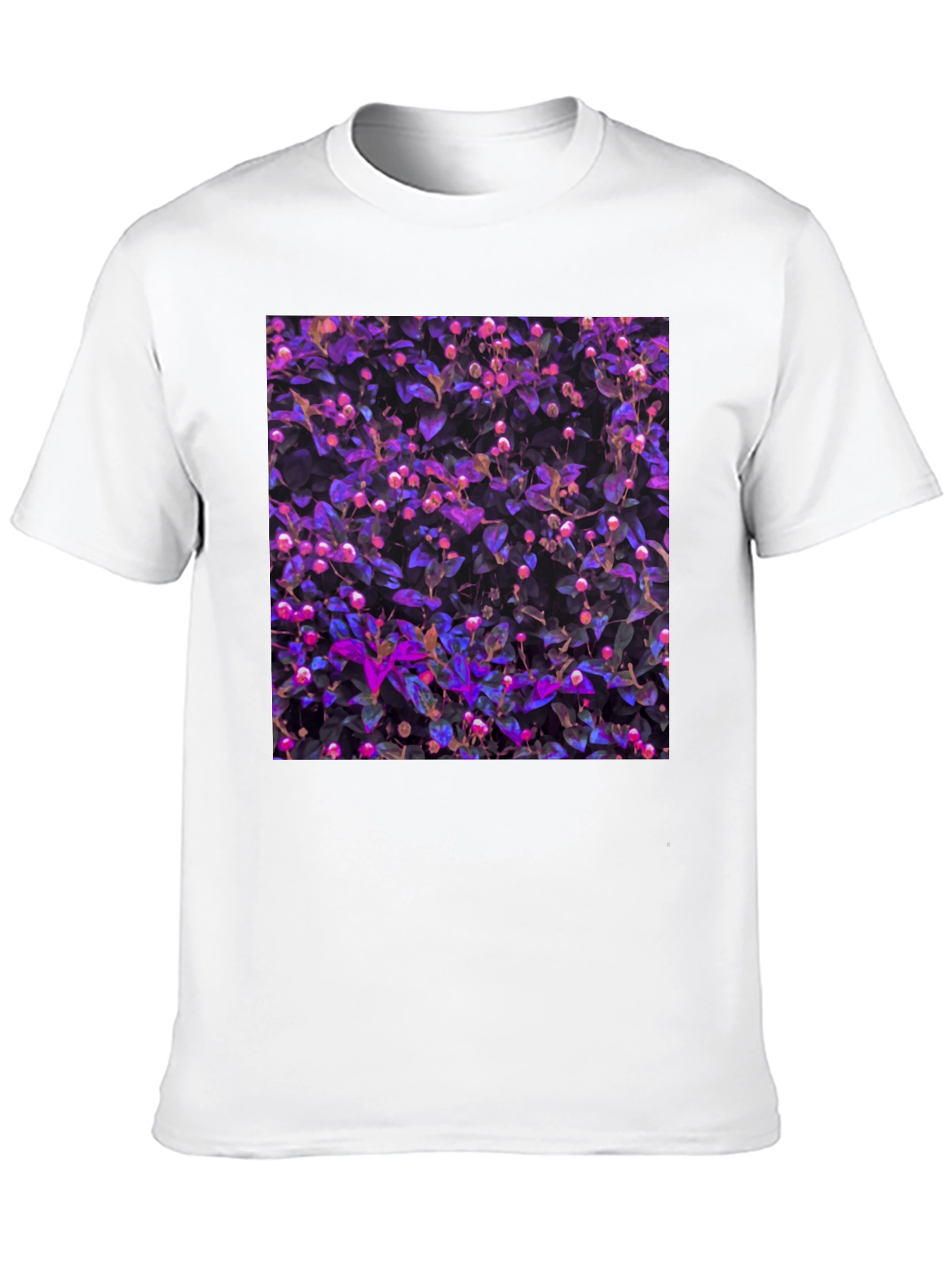Floral Print Crew Neck T-Shirt