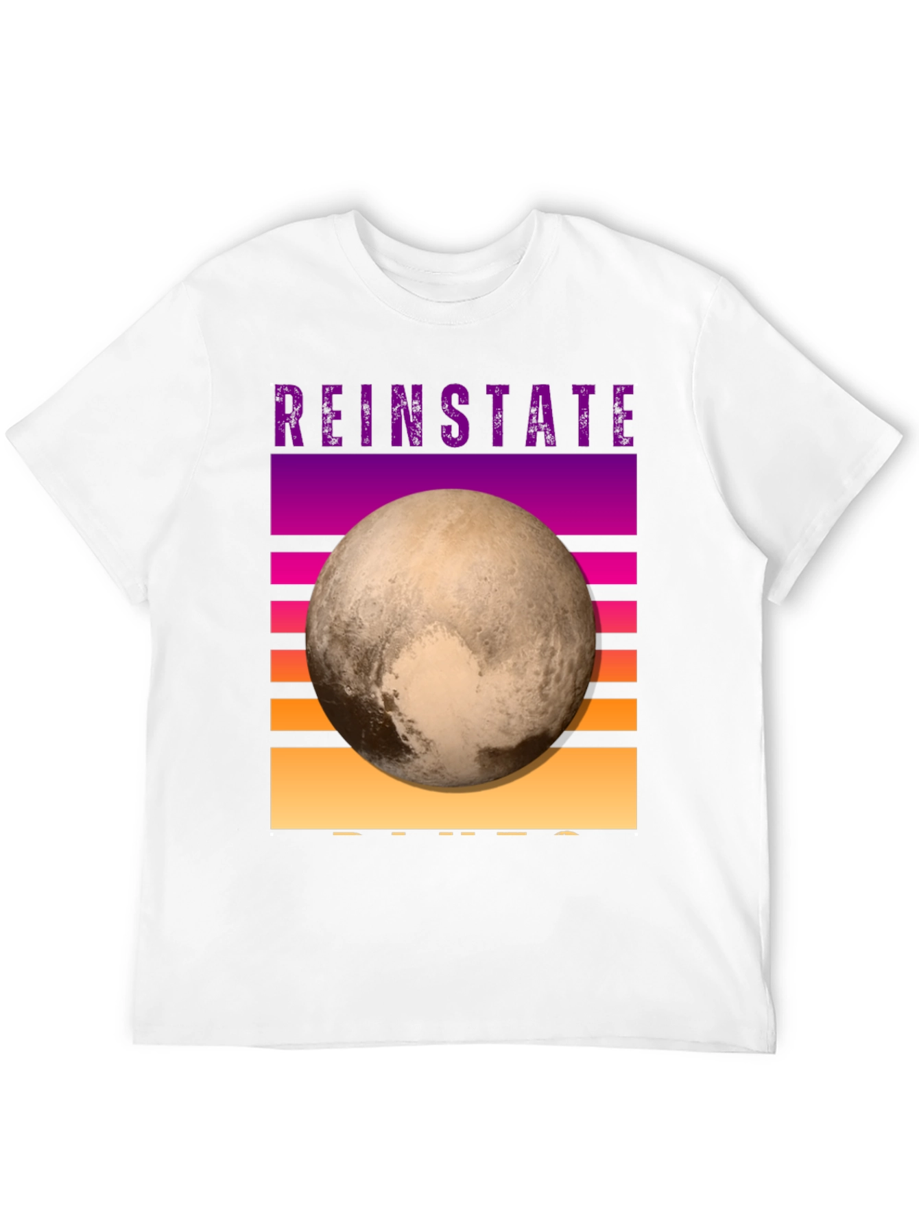 Reinstated Pluto Graphic T-Shirt