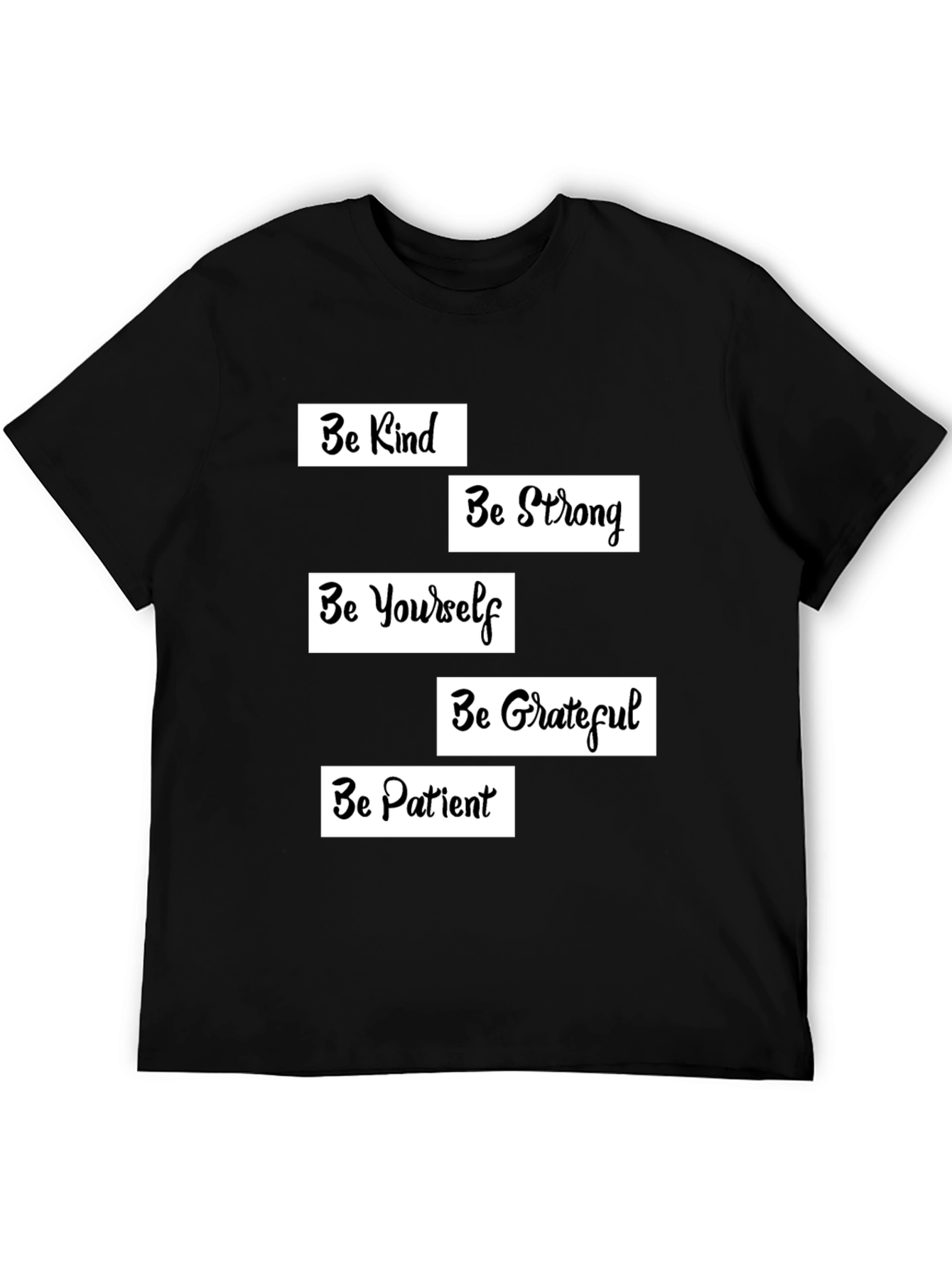 Inspirational Graphic T-Shirt - Be Kind Strong Yourself
