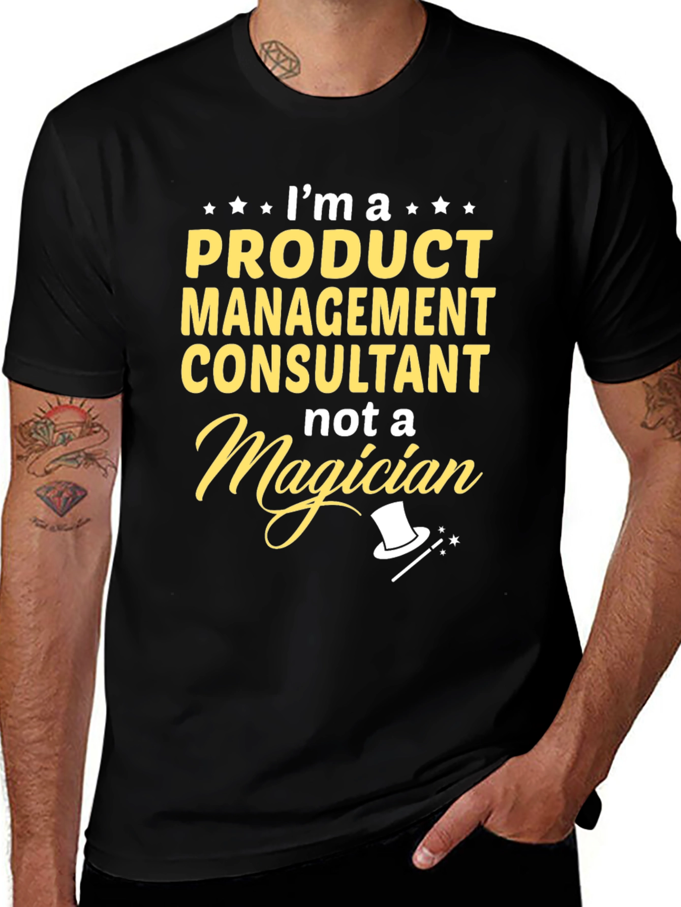 Product Management Consultant T-Shirt - Funny Magician Tee