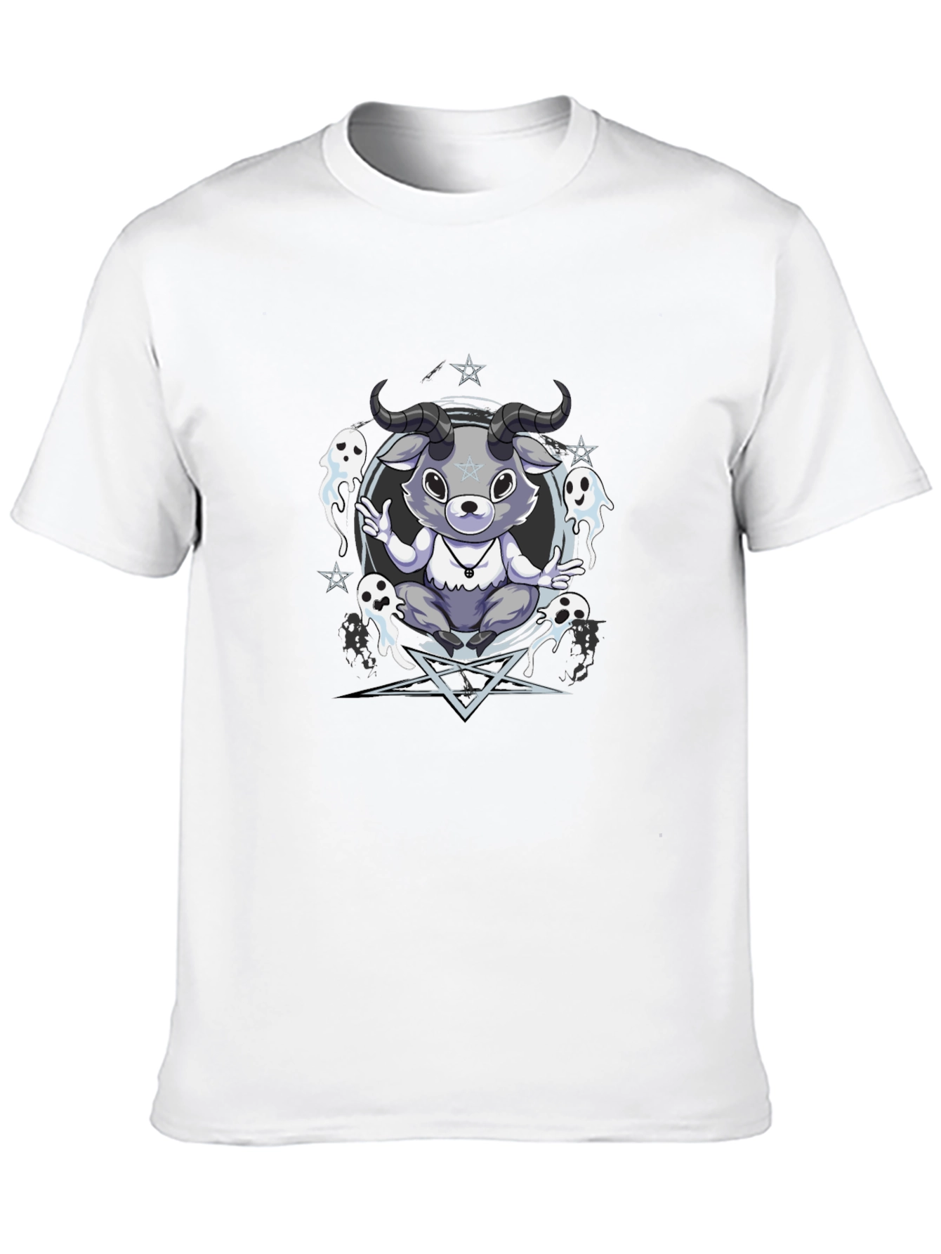 Occult Goat T-Shirt - Cute & Spooky Design