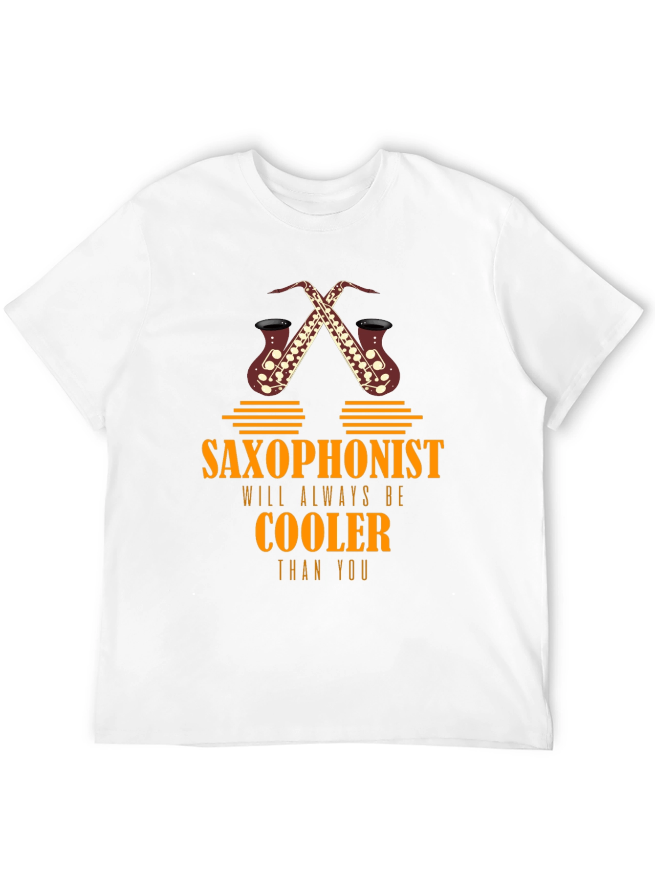 Saxophonist Cooler Graphic Tee - Music Lover T-Shirt