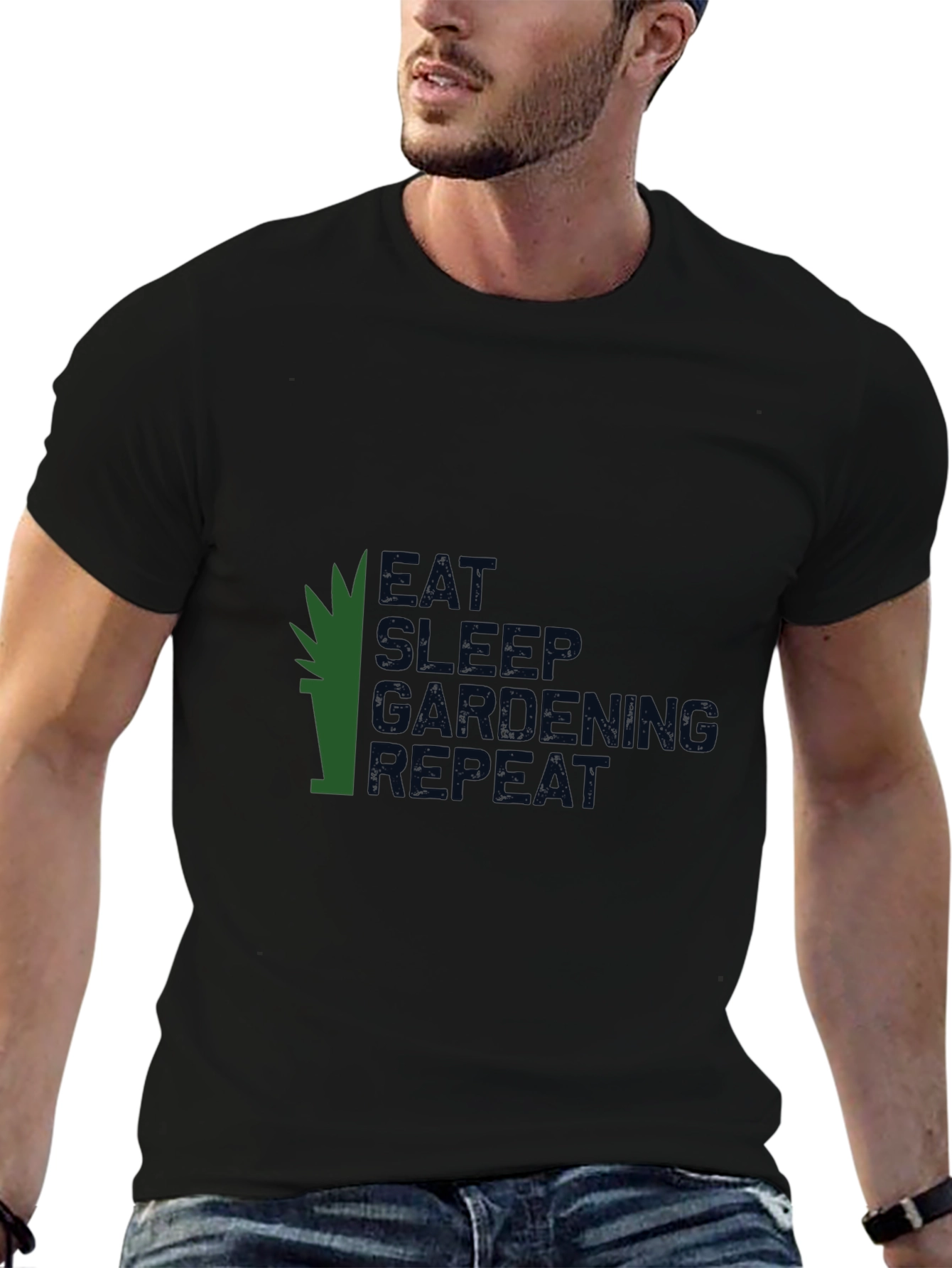 Eat Sleep Gardening Repeat T-Shirt