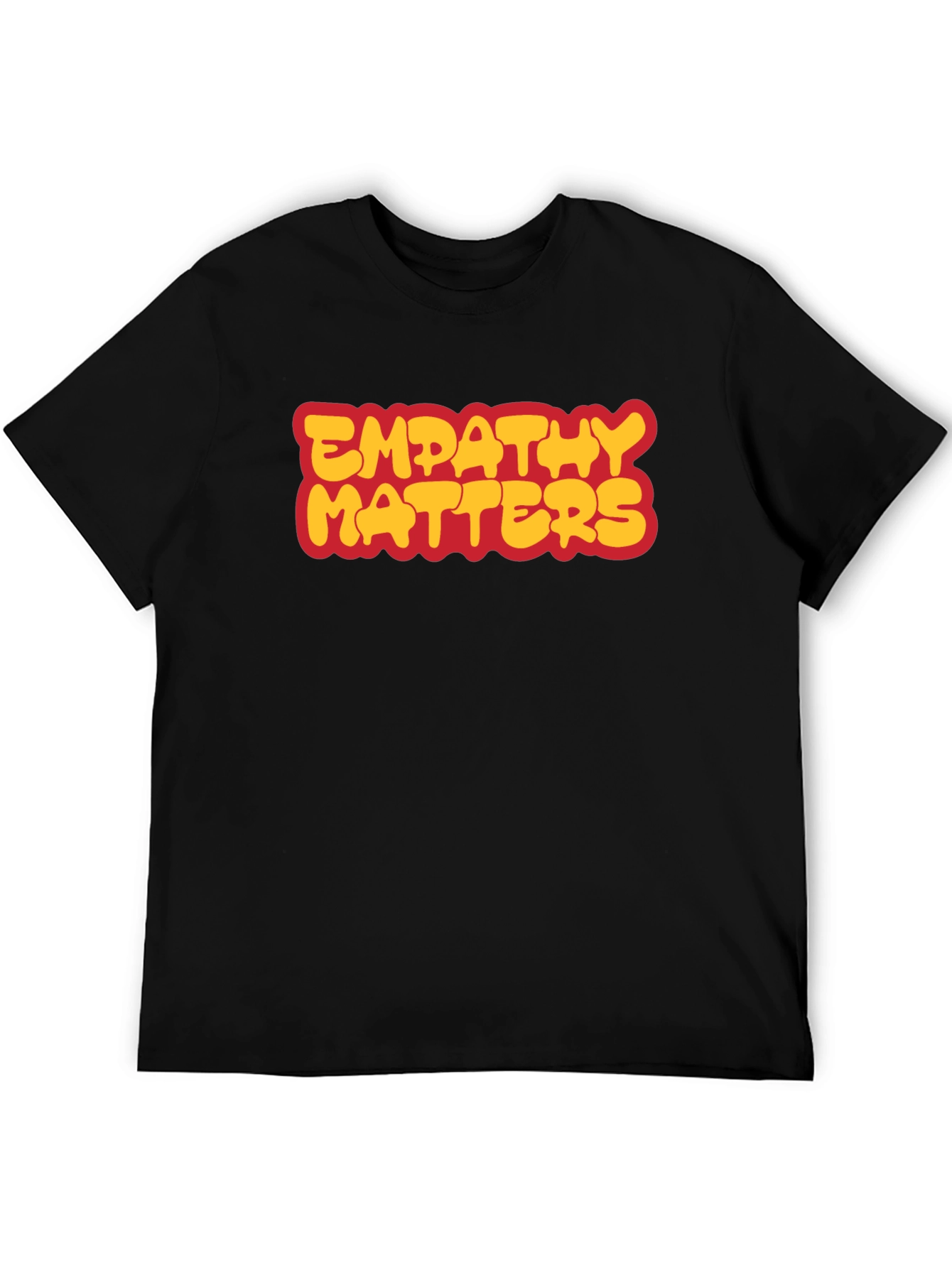 Empathy Matters Graphic Tee - Black