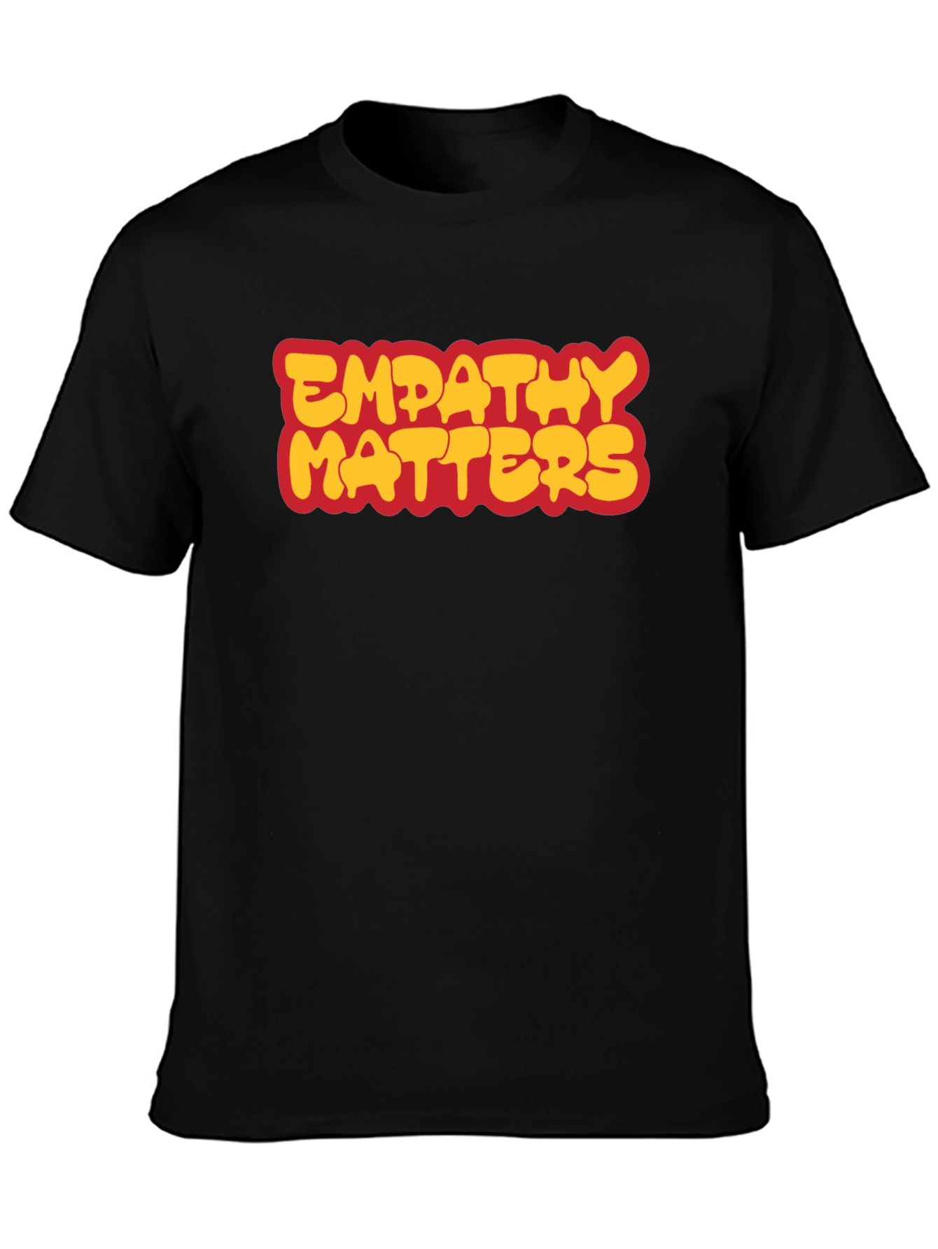 Empathy Matters Graphic Tee - Black