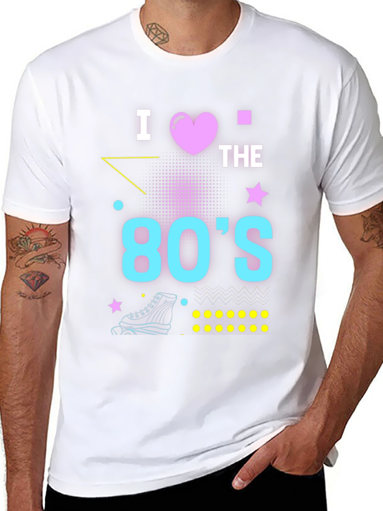 I Heart the 80s Graphic T-Shirt