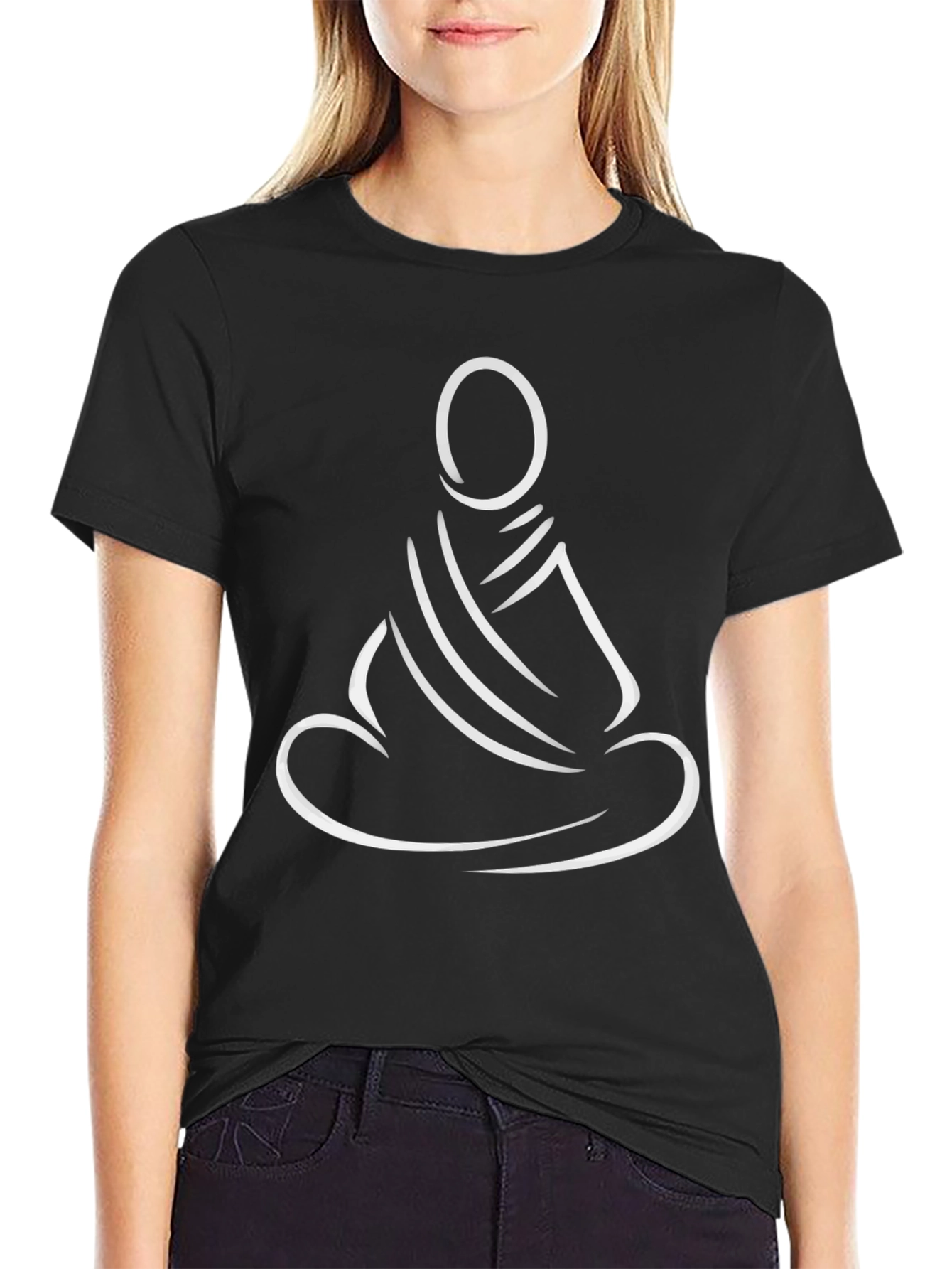 Meditative Buddha Graphic Tee