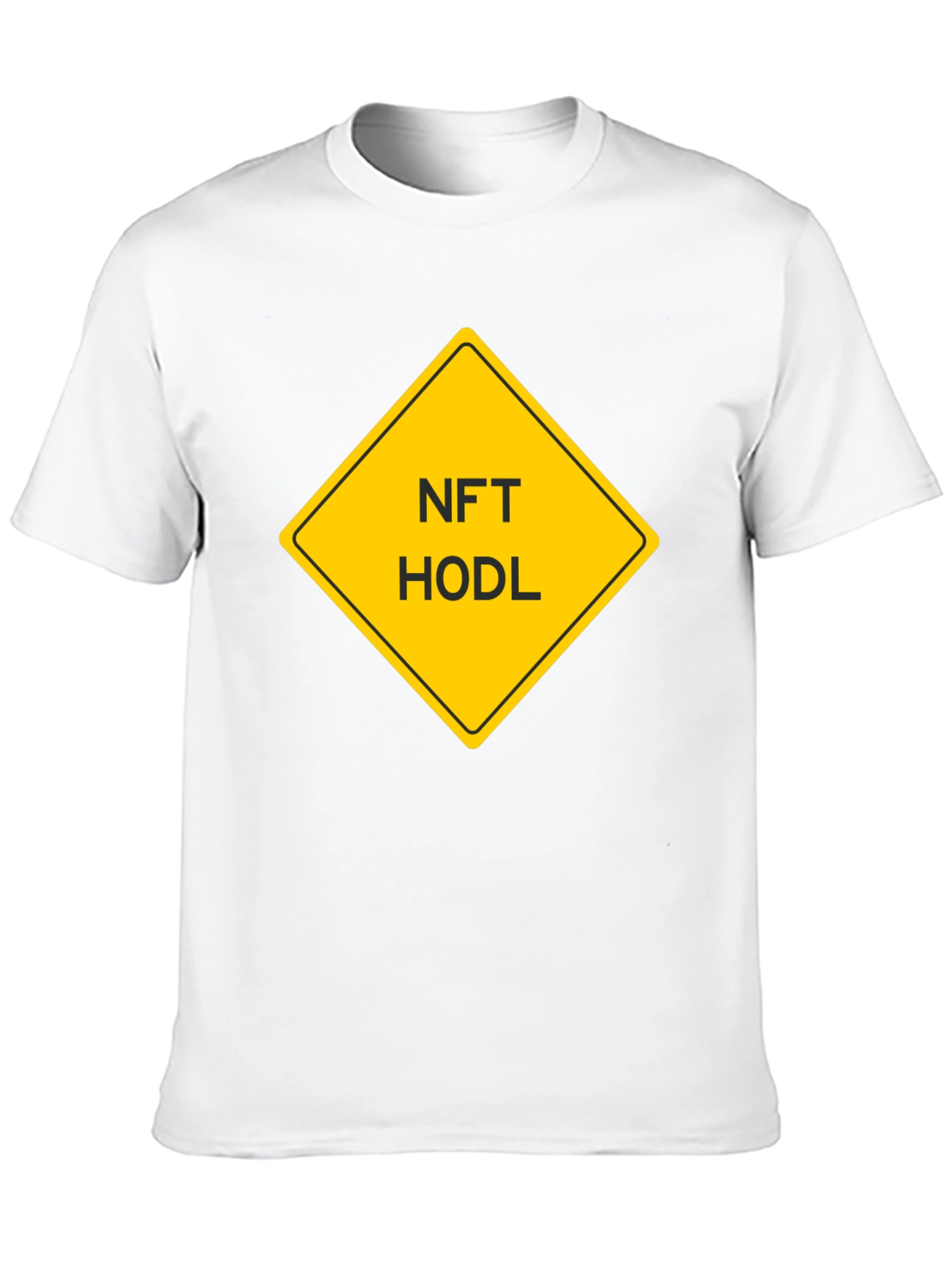 NFT HODL Black T-Shirt - Crypto Investor Apparel