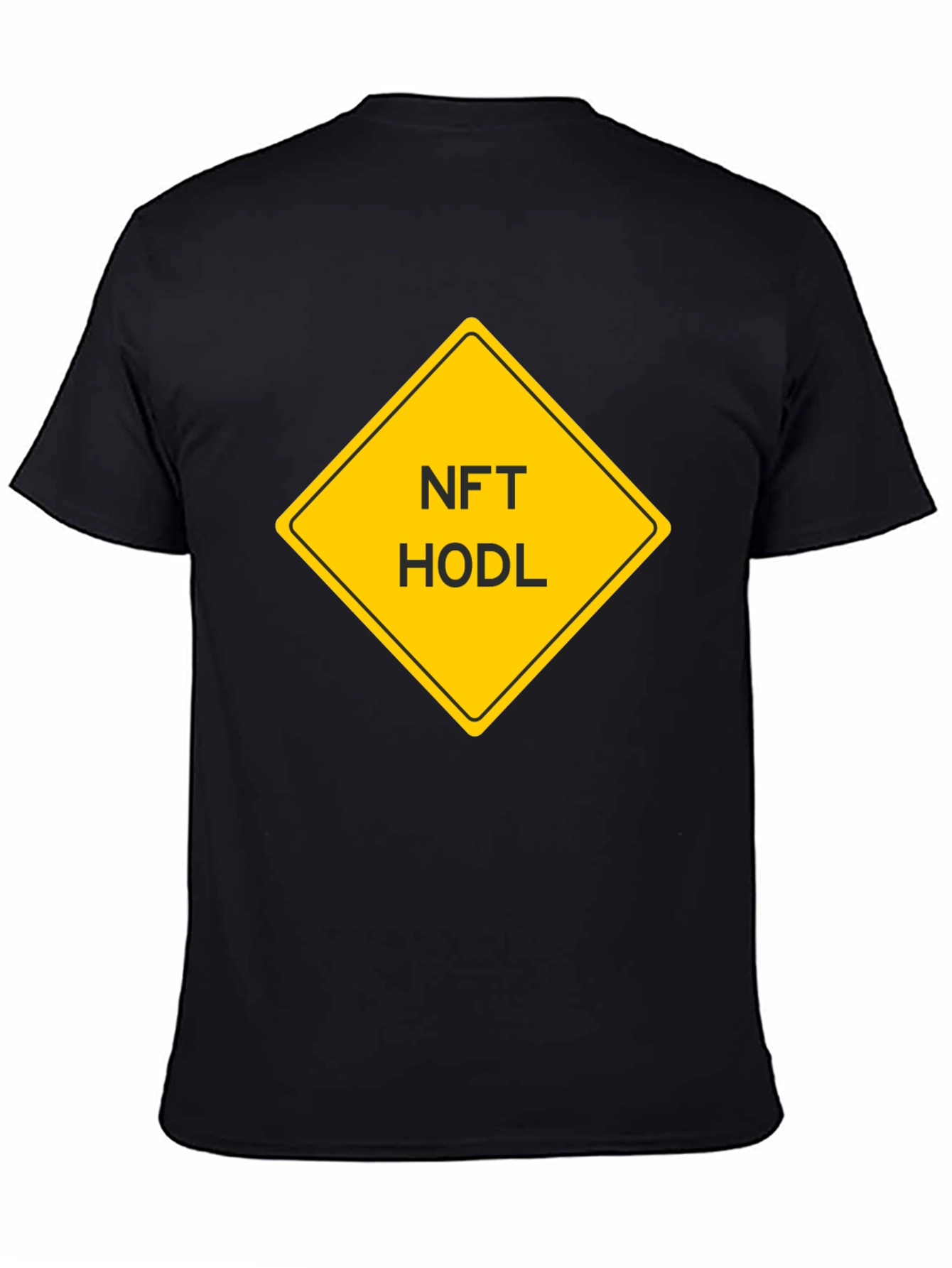 NFT HODL Black T-Shirt - Crypto Investor Apparel