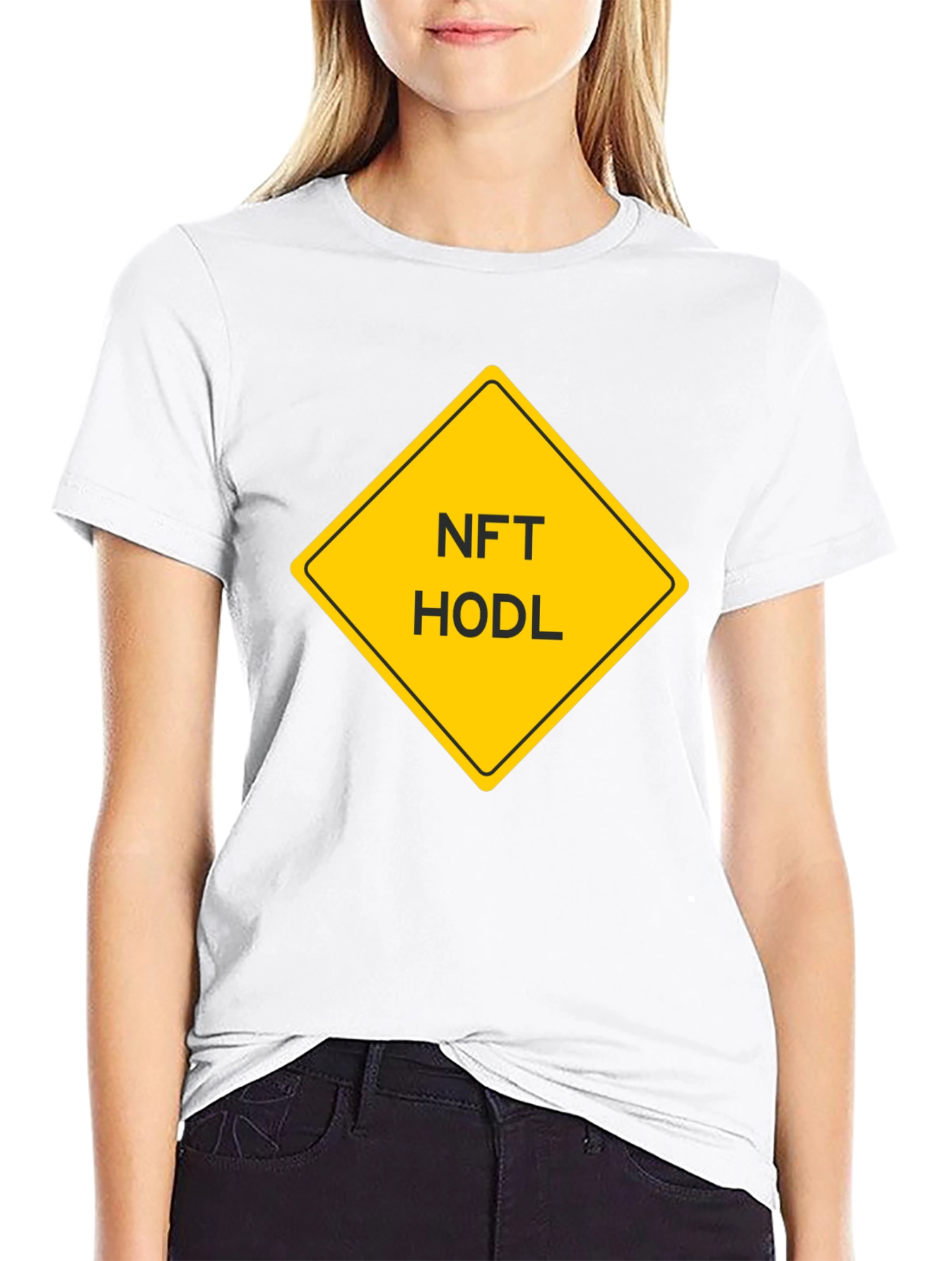 NFT HODL Black T-Shirt - Crypto Investor Apparel