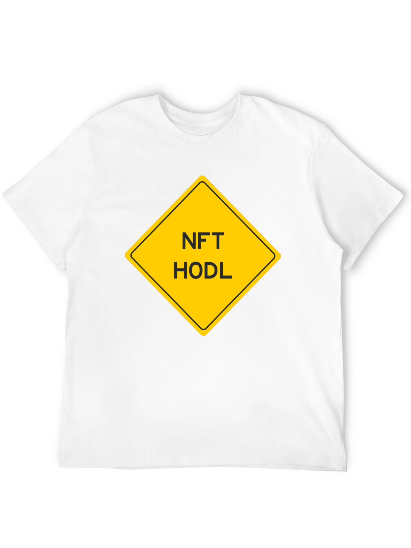 NFT HODL Black T-Shirt - Crypto Investor Apparel