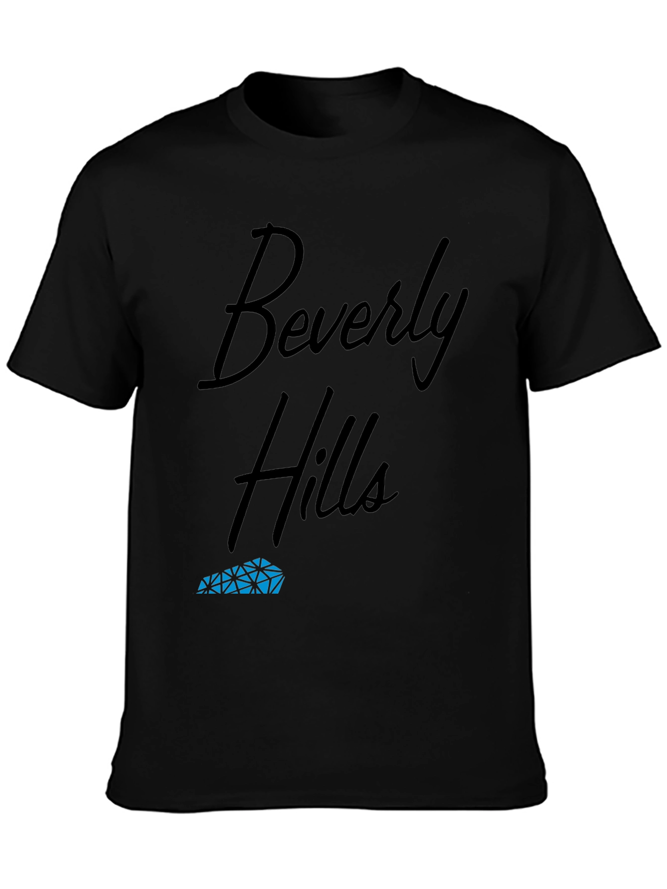 Beverly Hills Black Graphic Tee