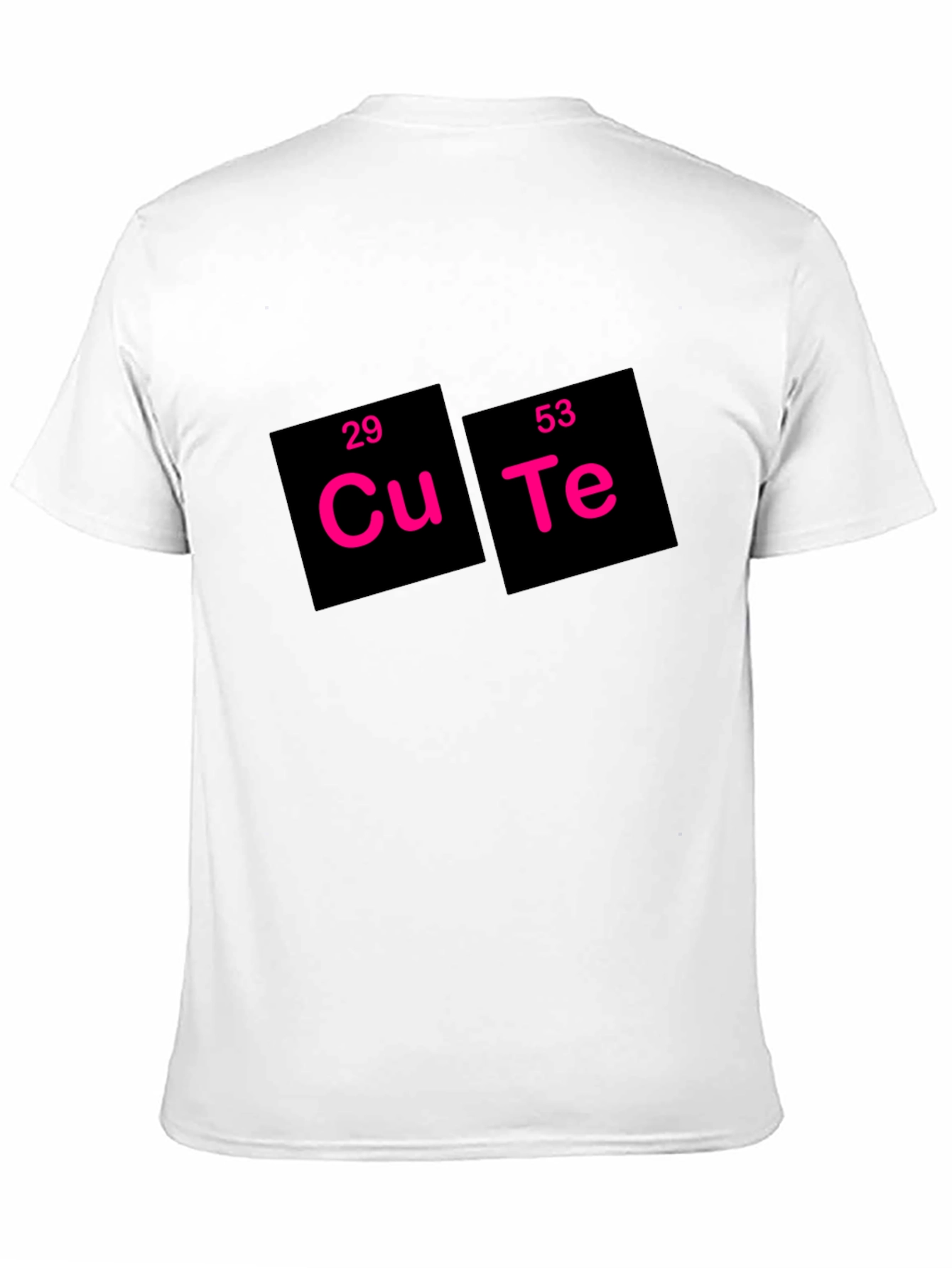 Cute Periodic Table Black T-Shirt - Funny Science Tee
