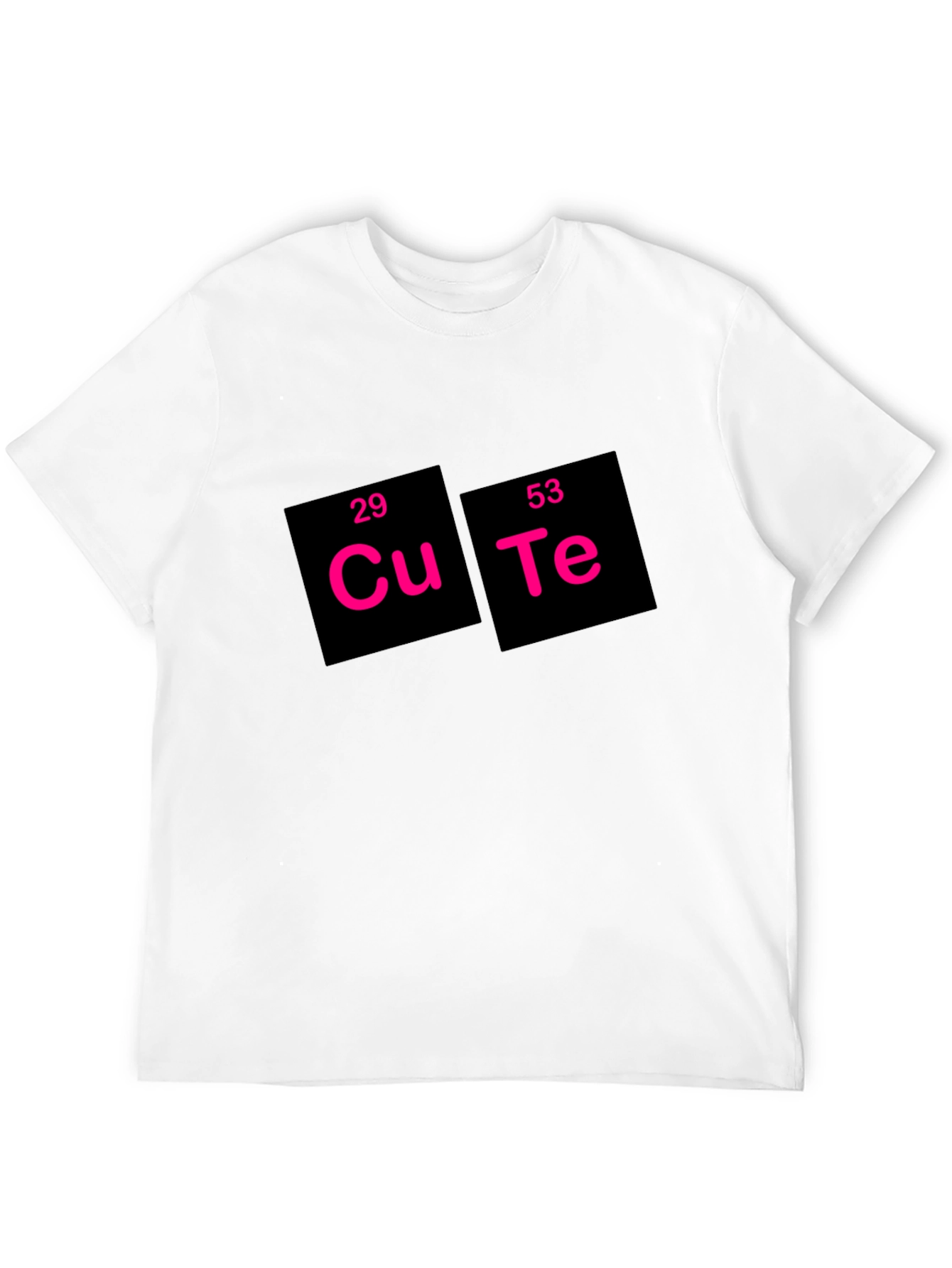 Cute Periodic Table Black T-Shirt - Funny Science Tee