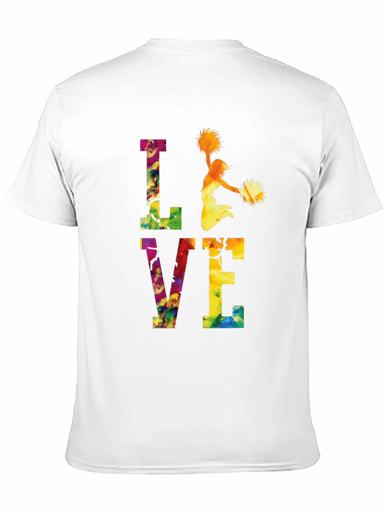 LOVE Cheerleader Graphic T-Shirt