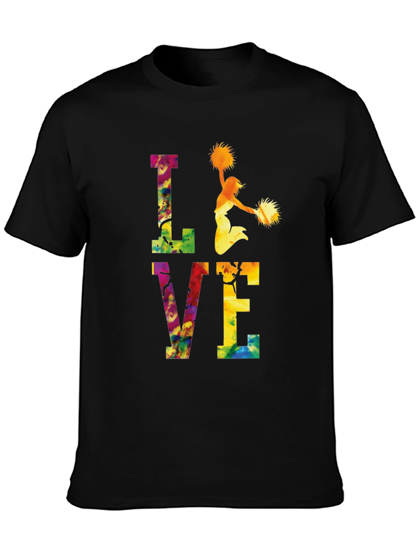 LOVE Cheerleader Graphic T-Shirt