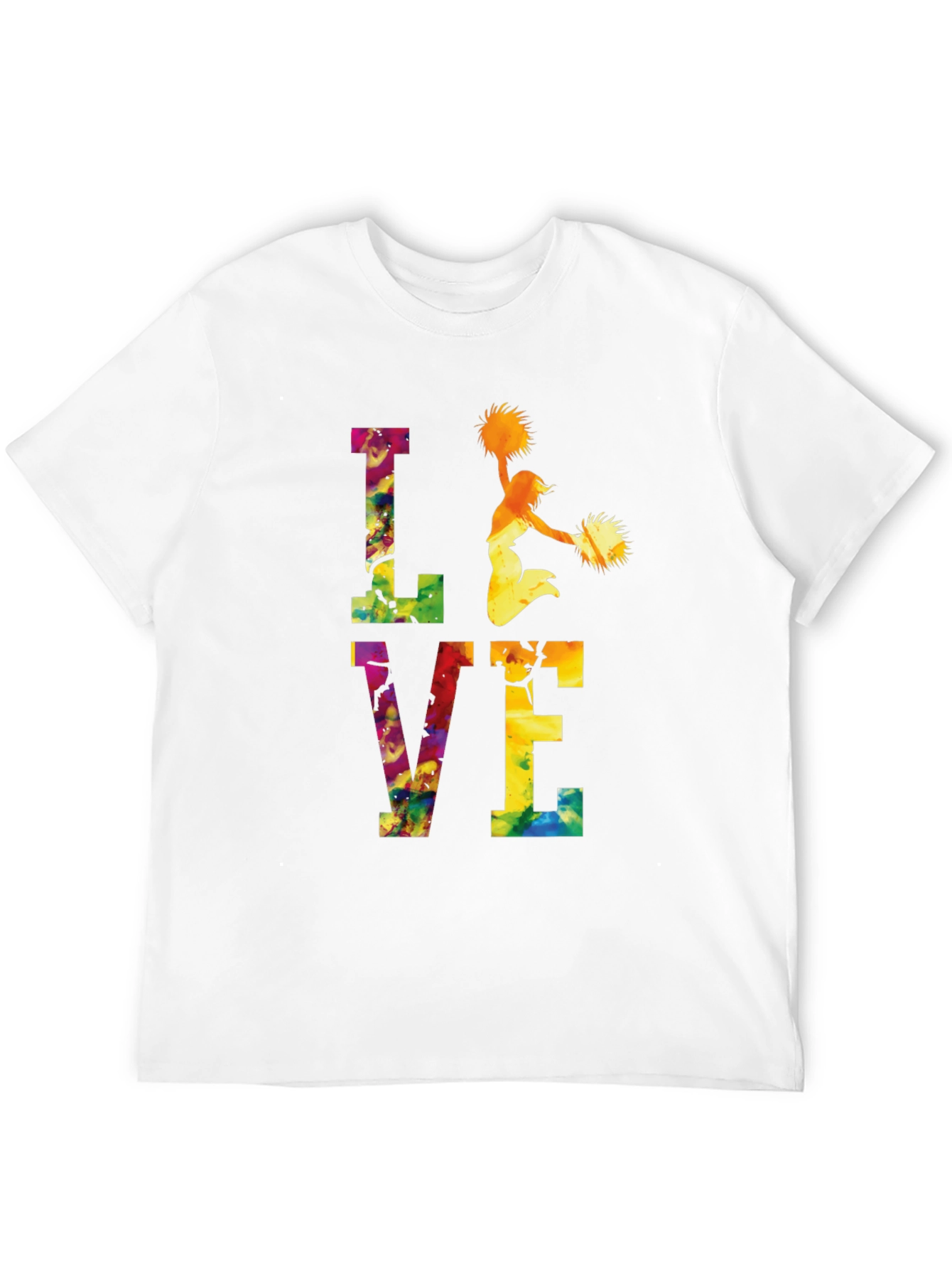 LOVE Cheerleader Graphic T-Shirt