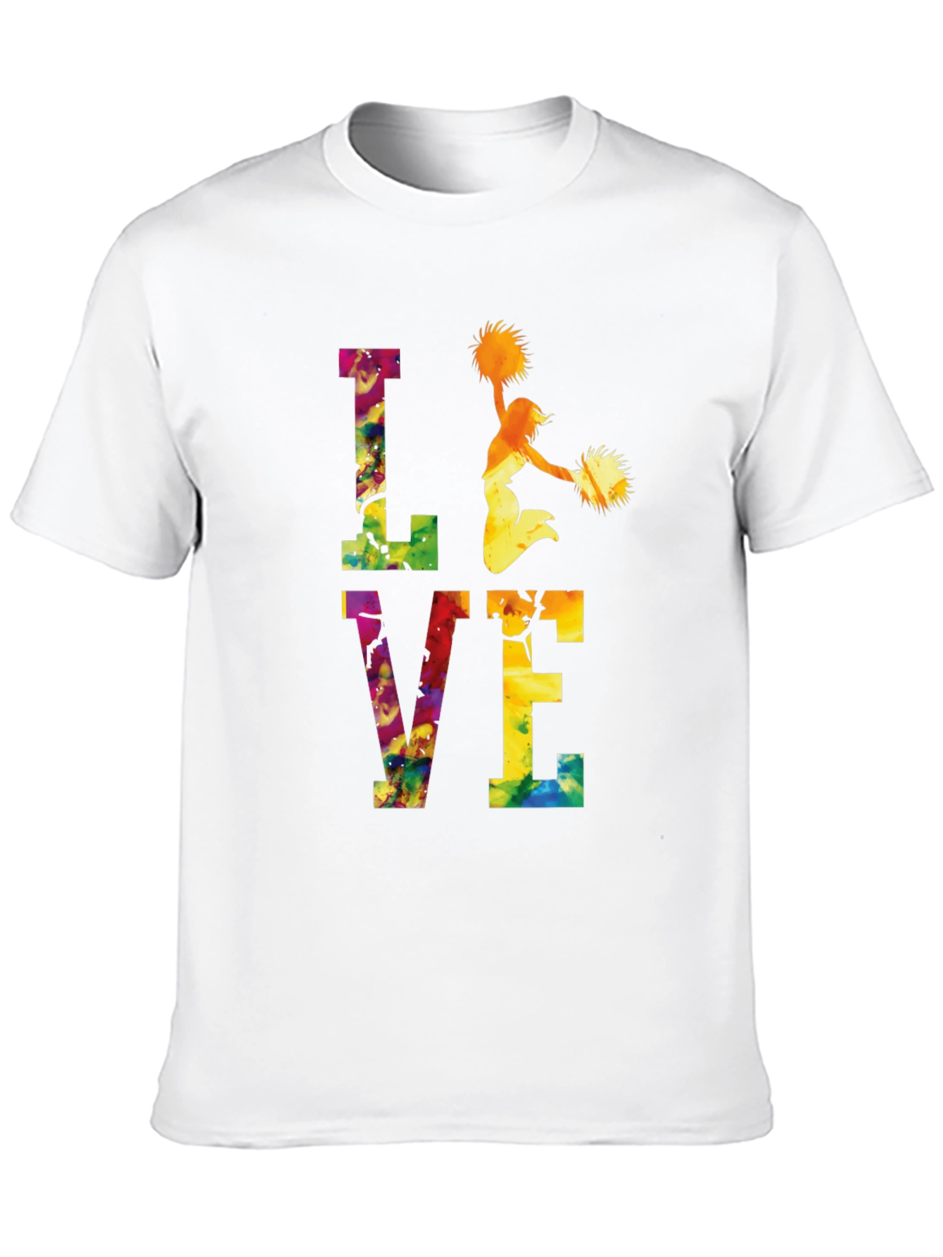 LOVE Cheerleader Graphic T-Shirt