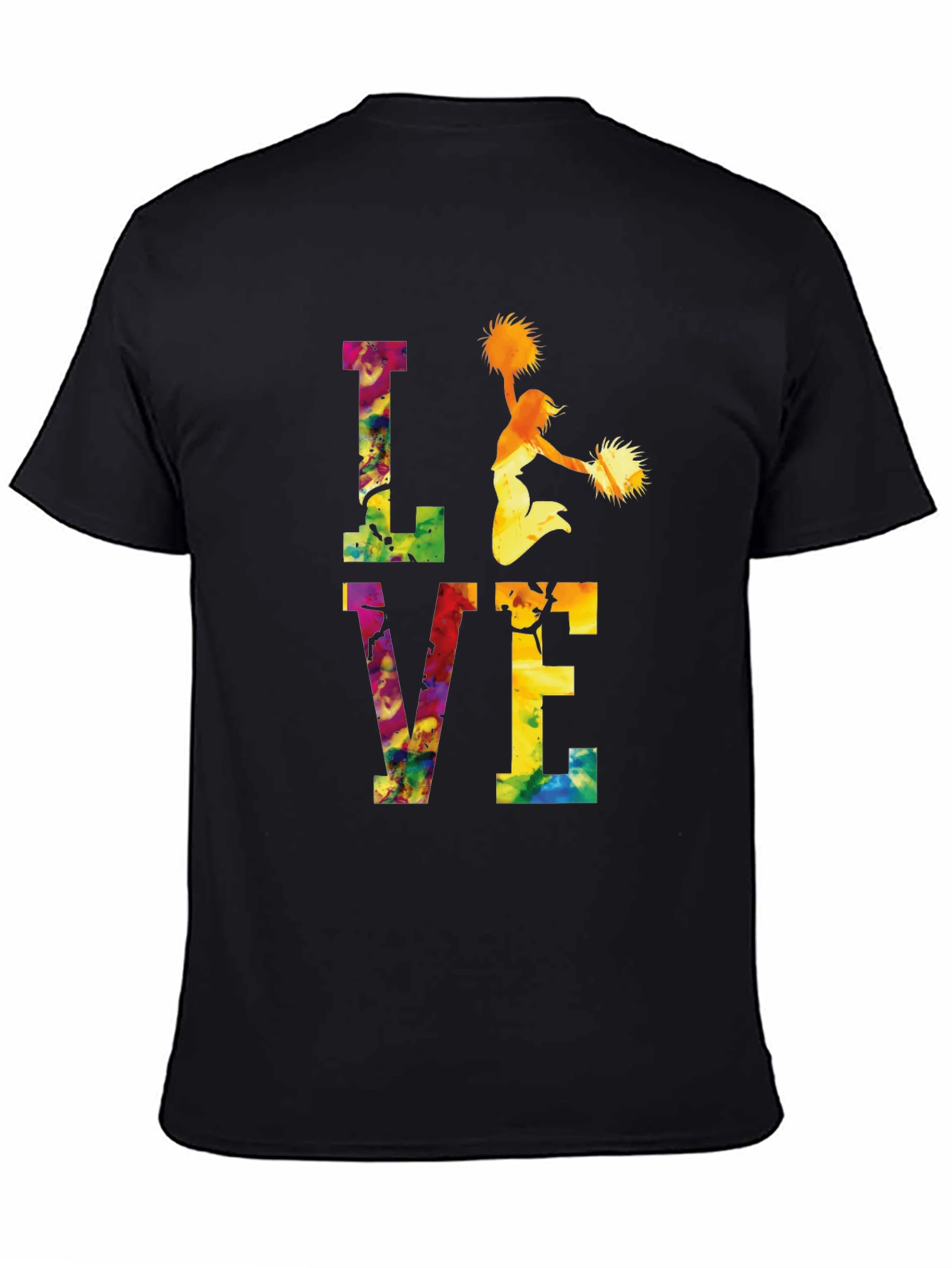 LOVE Cheerleader Graphic T-Shirt