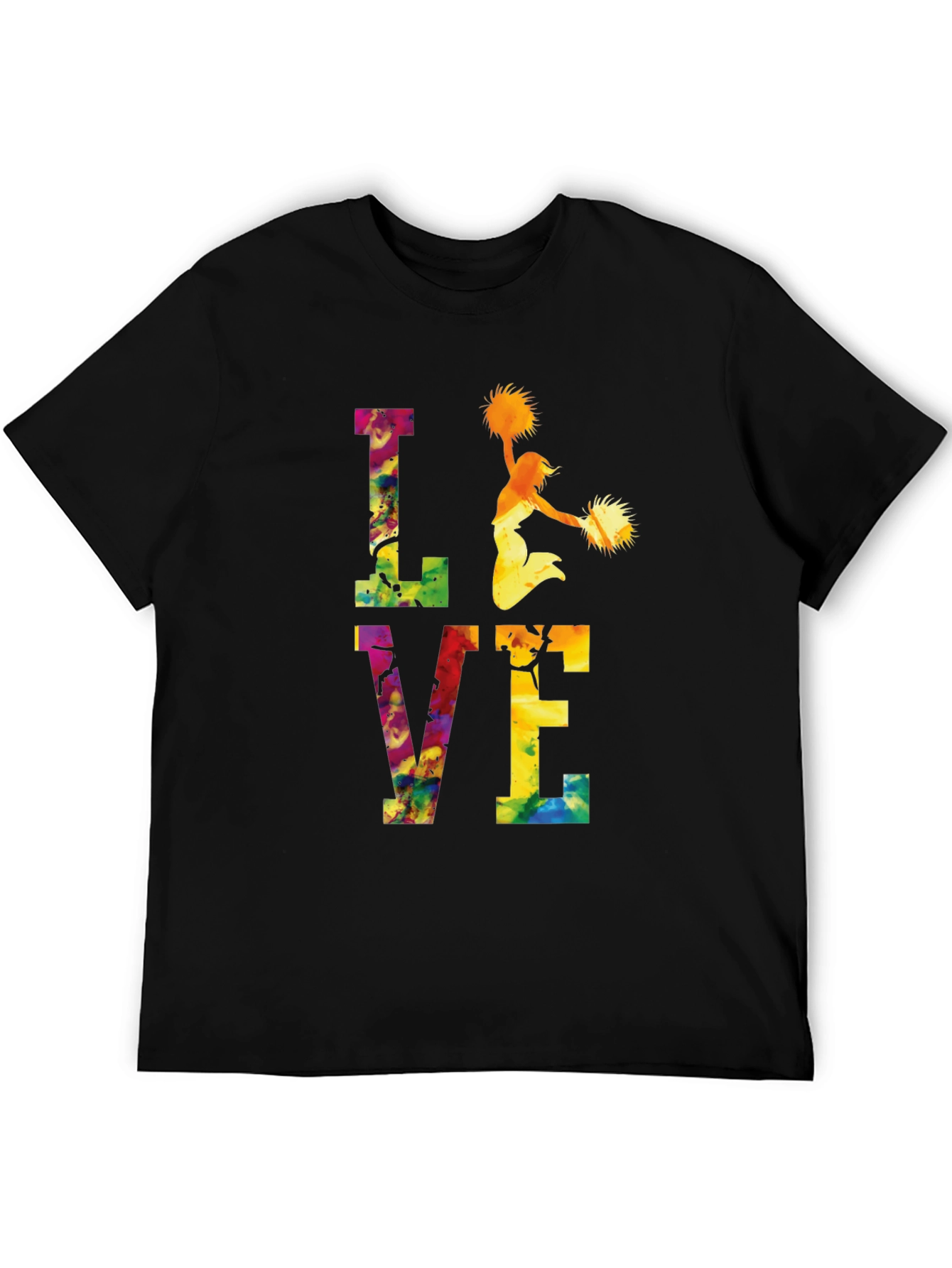 LOVE Cheerleader Graphic T-Shirt