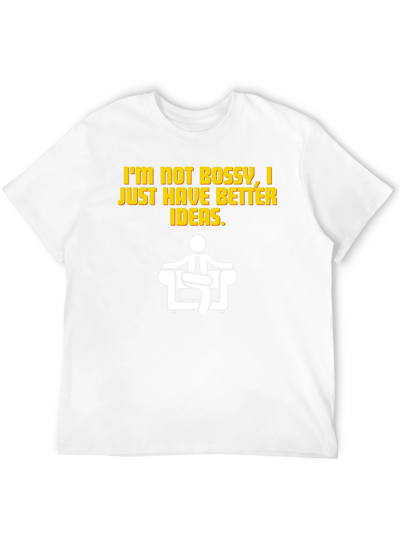 Funny Sarcastic Not Bossy Graphic T-Shirt