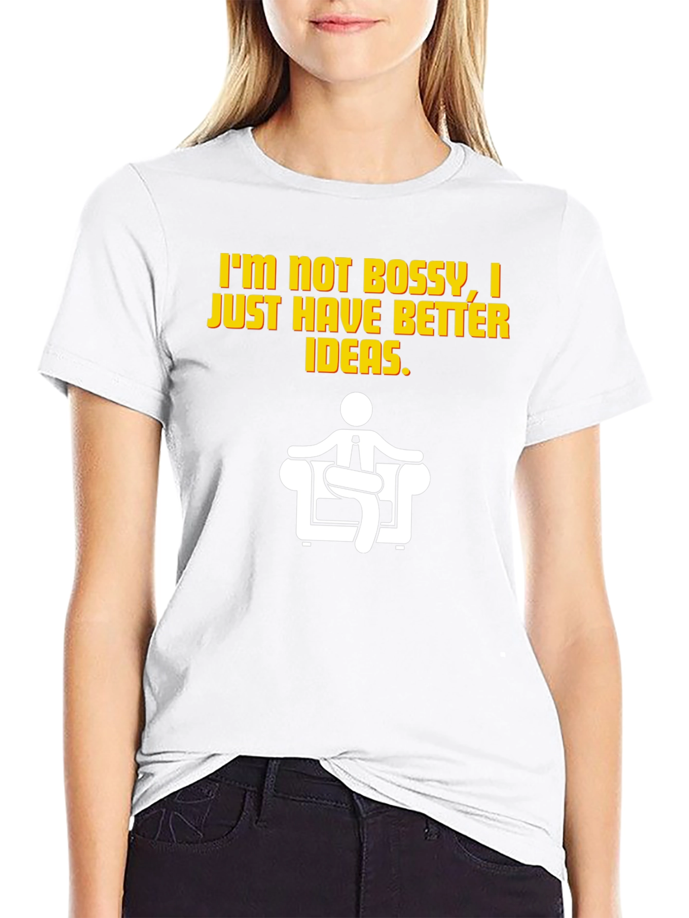 Funny Sarcastic Not Bossy Graphic T-Shirt