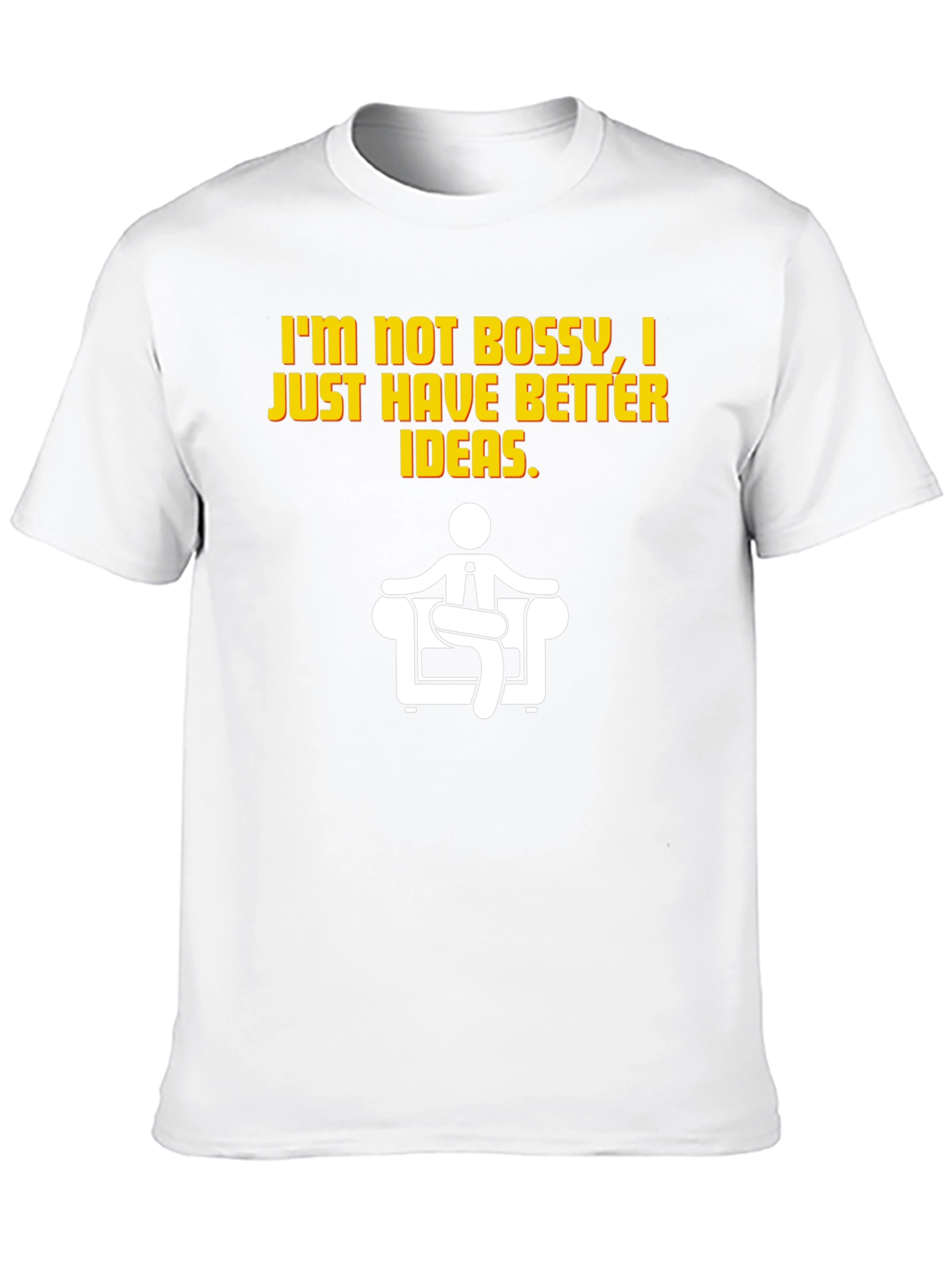 Funny Sarcastic Not Bossy Graphic T-Shirt
