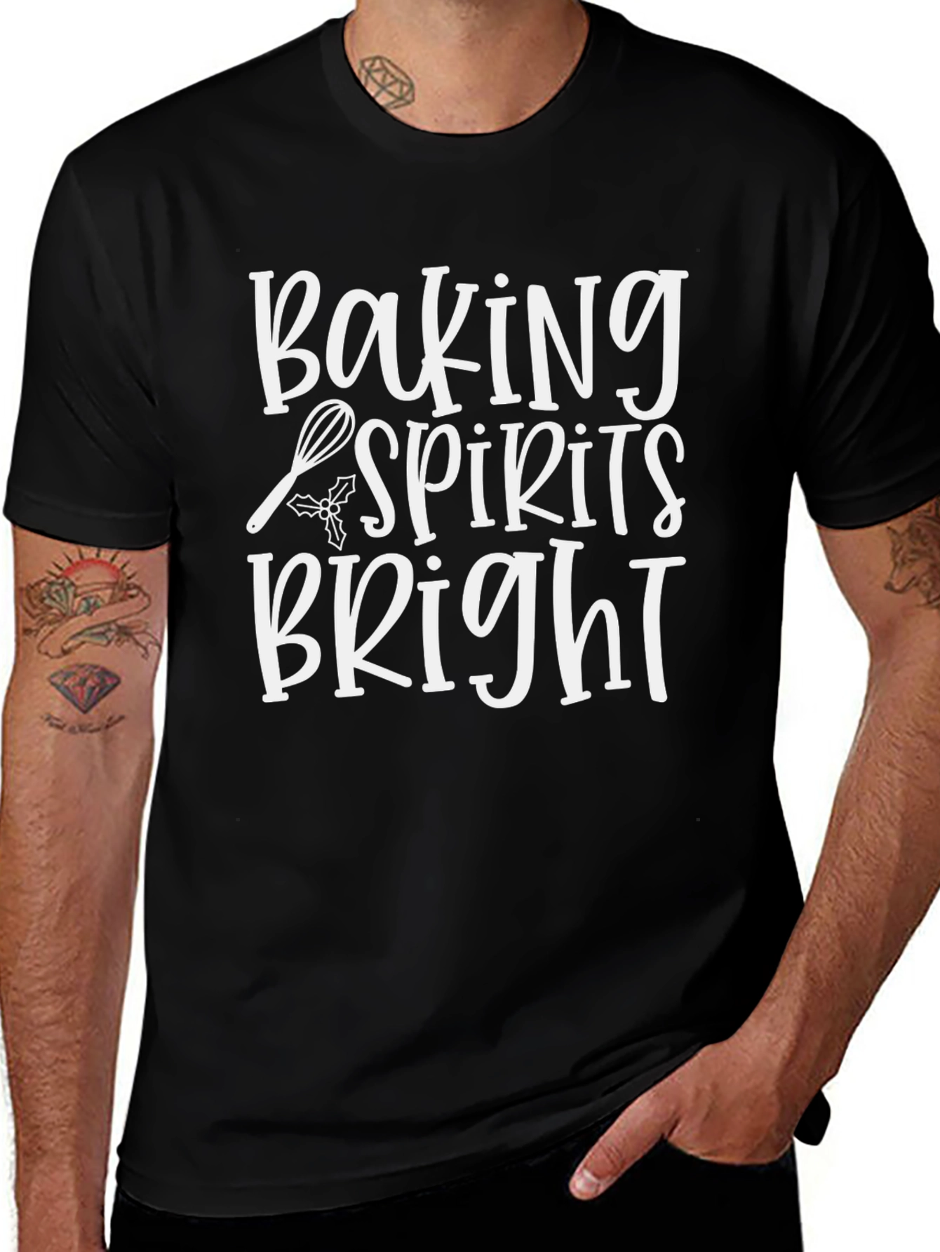 Baking Spirits Bright Holiday T-Shirt