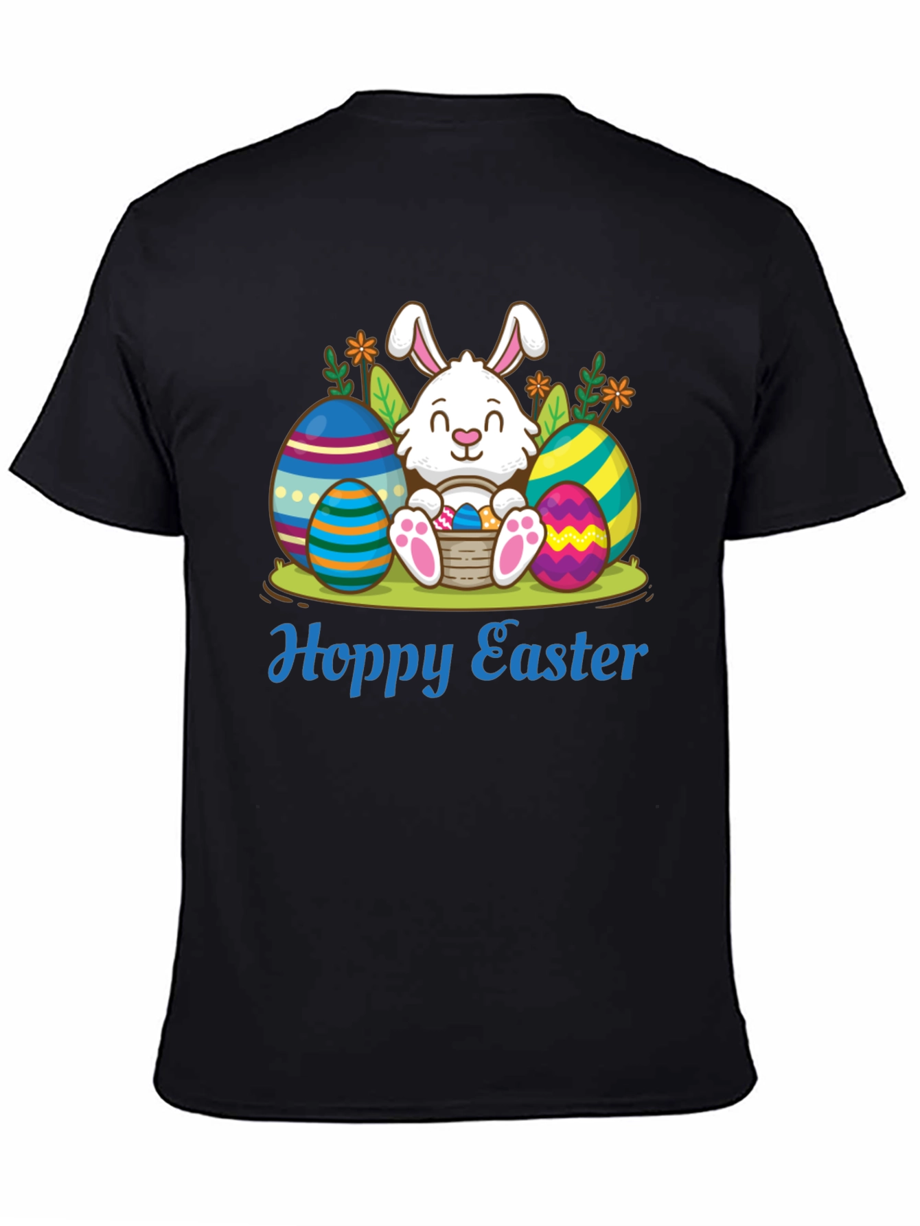 Hoppy Easter Bunny T-Shirt - Cute Holiday Tee