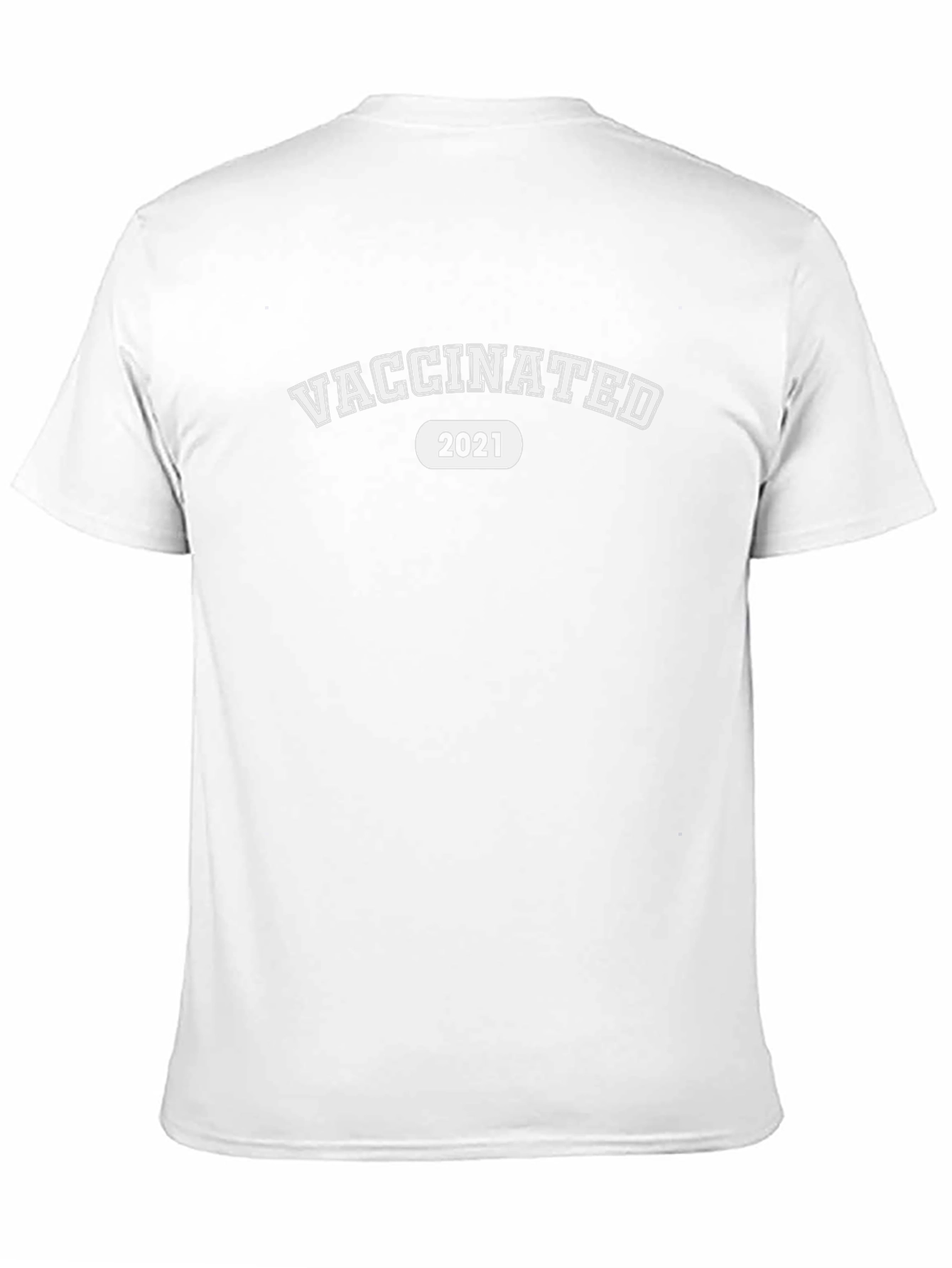 Vaccinated 2021 Crew Neck T-Shirt