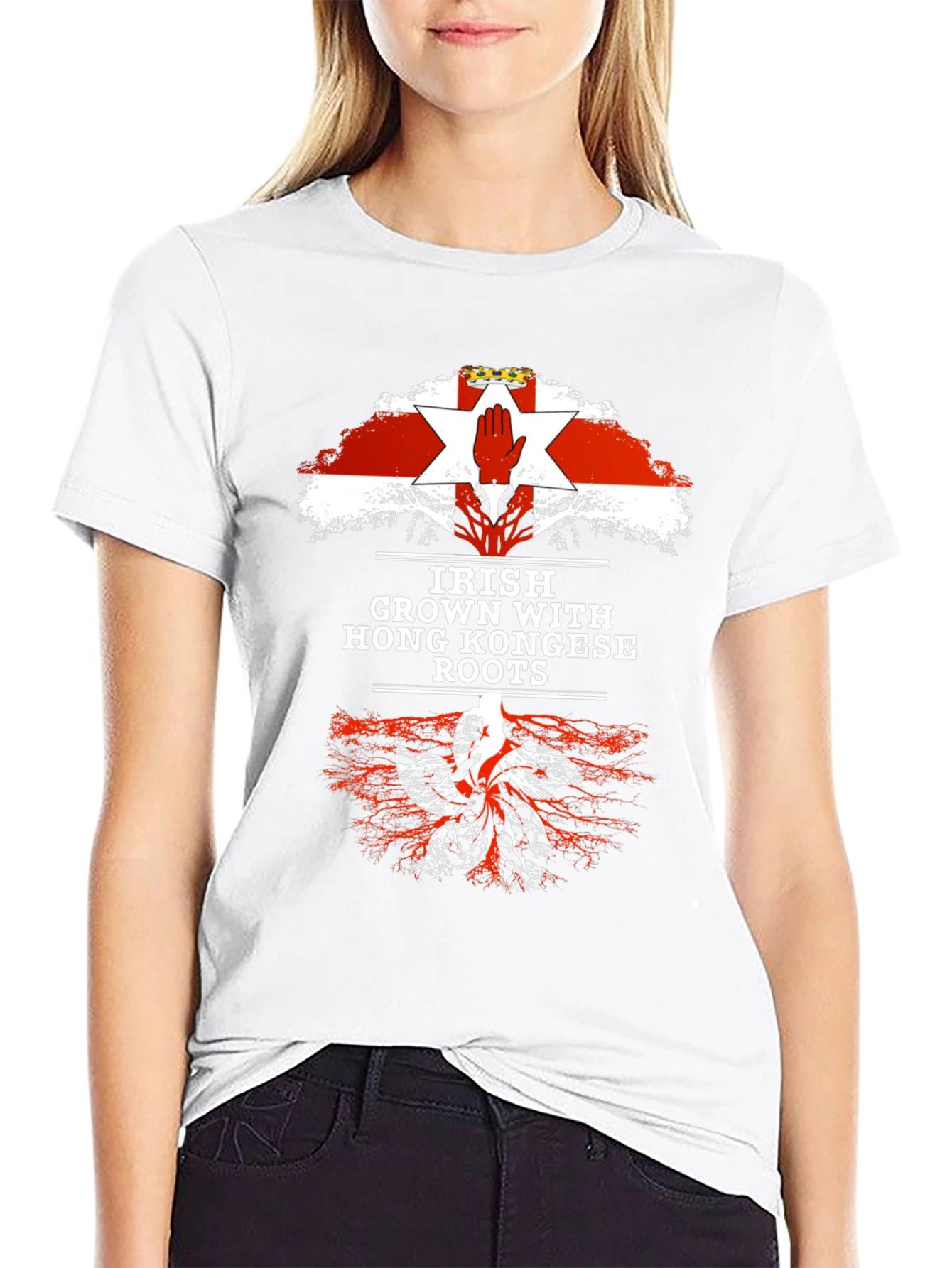 Irish Grown with Hong Kong Roots T-Shirt