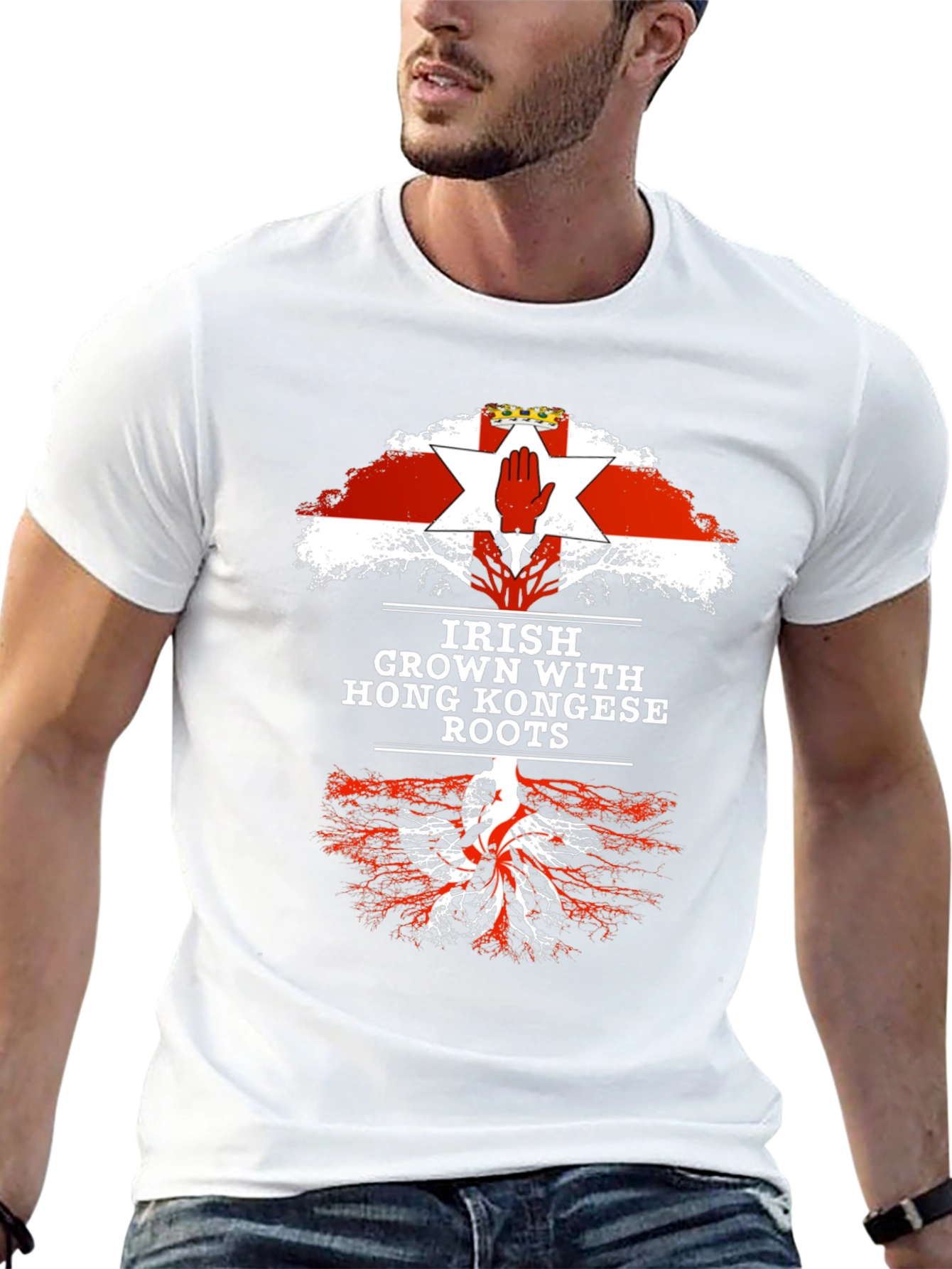 Irish Grown with Hong Kong Roots T-Shirt