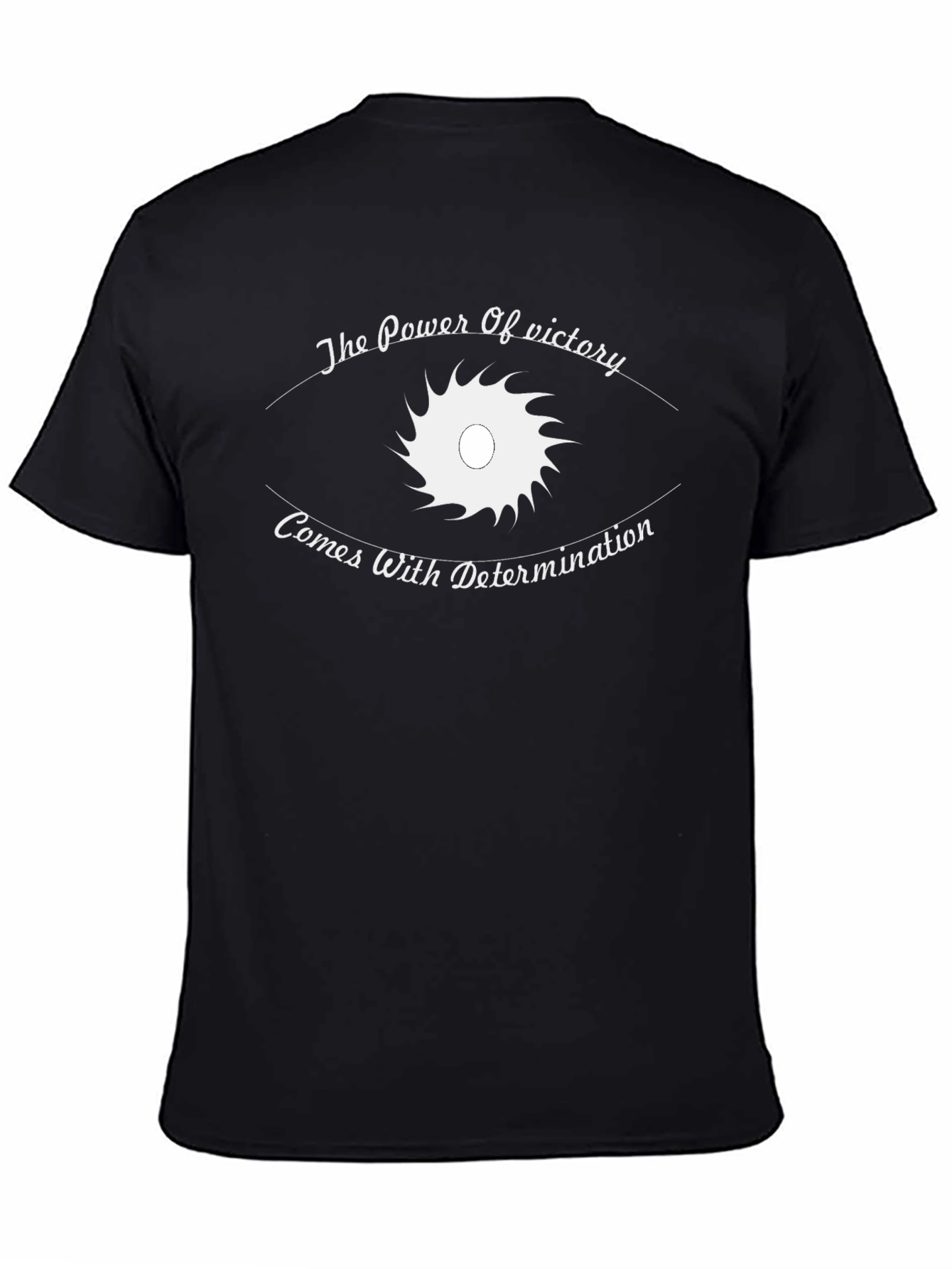 Power of Victory Graphic Tee - Black
