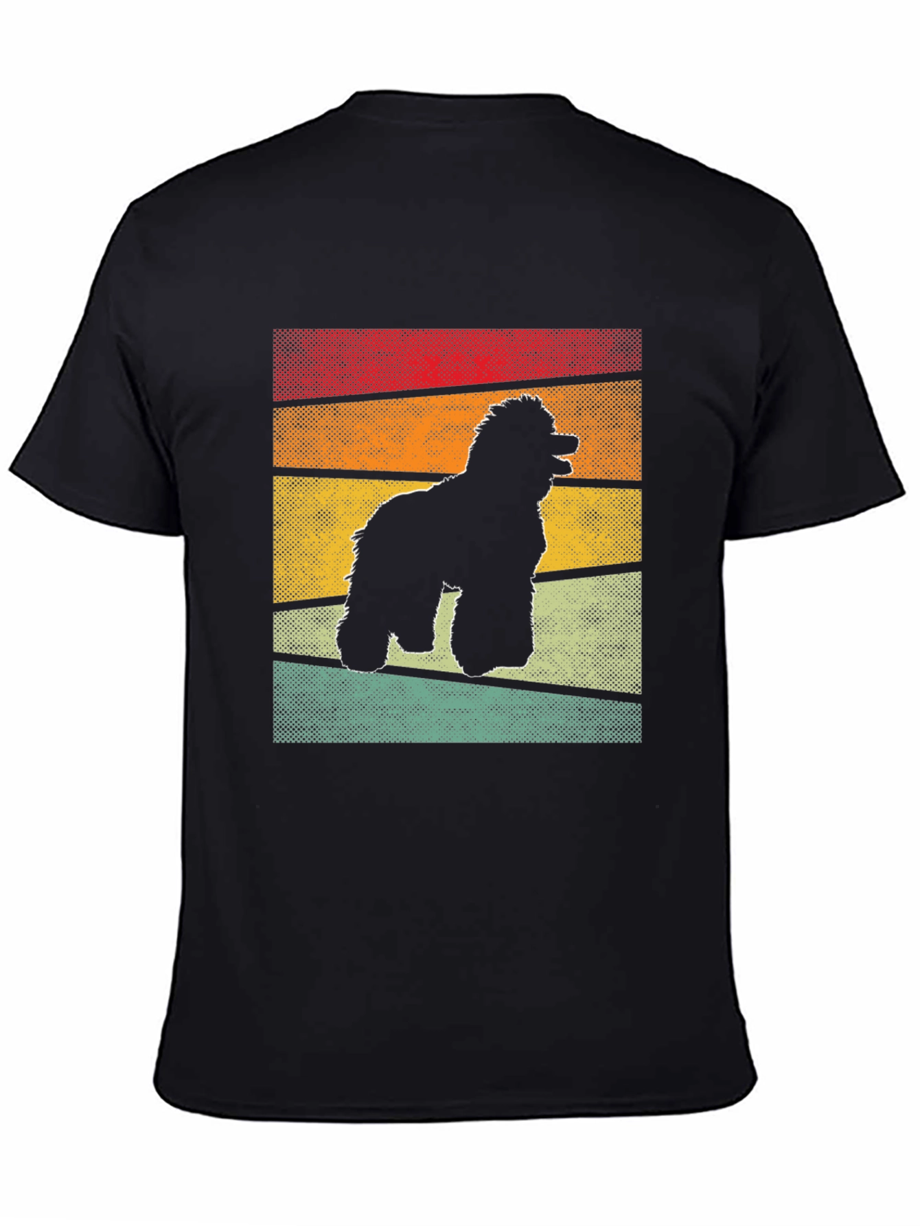 Retro Dog Silhouette T-Shirt
