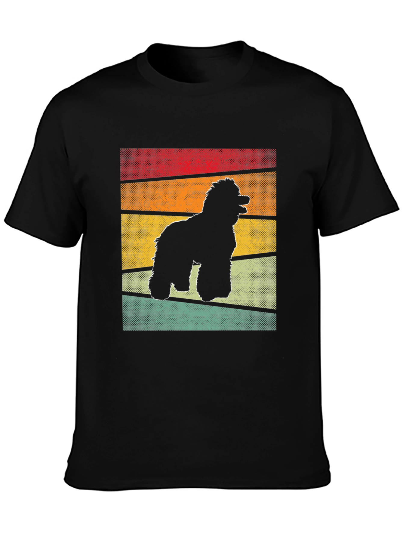 Retro Dog Silhouette T-Shirt