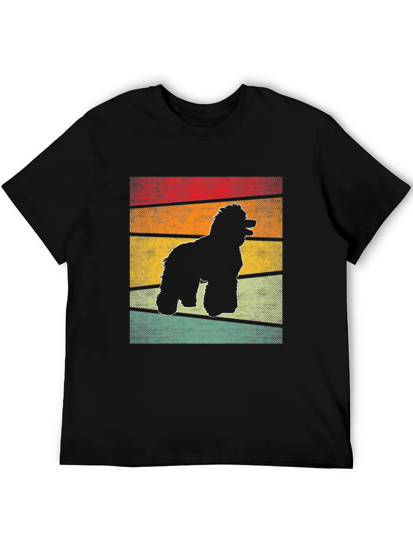 Retro Dog Silhouette T-Shirt