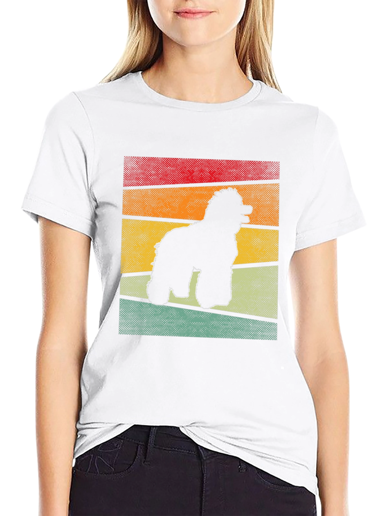 Retro Dog Silhouette T-Shirt