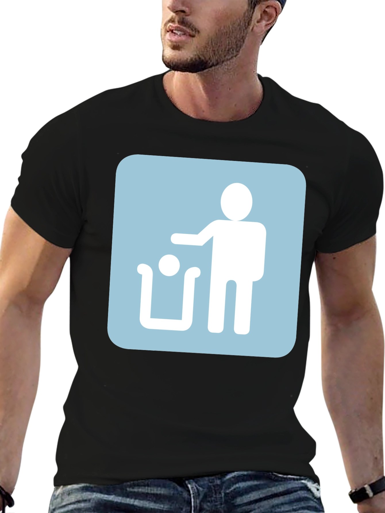 Recycle Graphic T-Shirt - Mens Black Tee