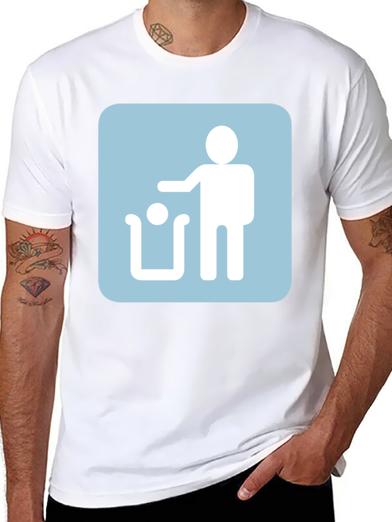Recycle Graphic T-Shirt - Mens Black Tee