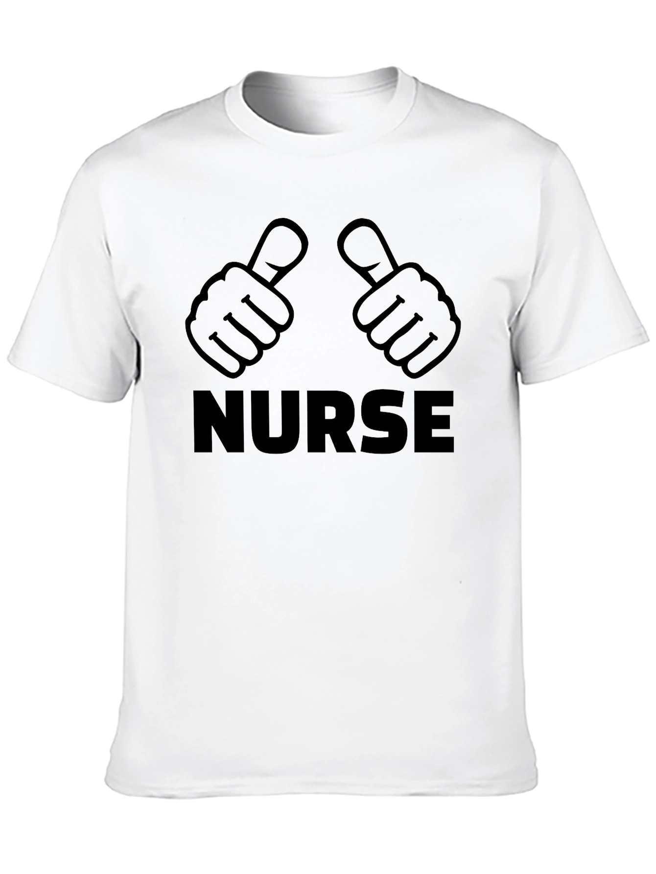Nurse Thumbs Up Graphic T-Shirt - Medical Professional Apparel