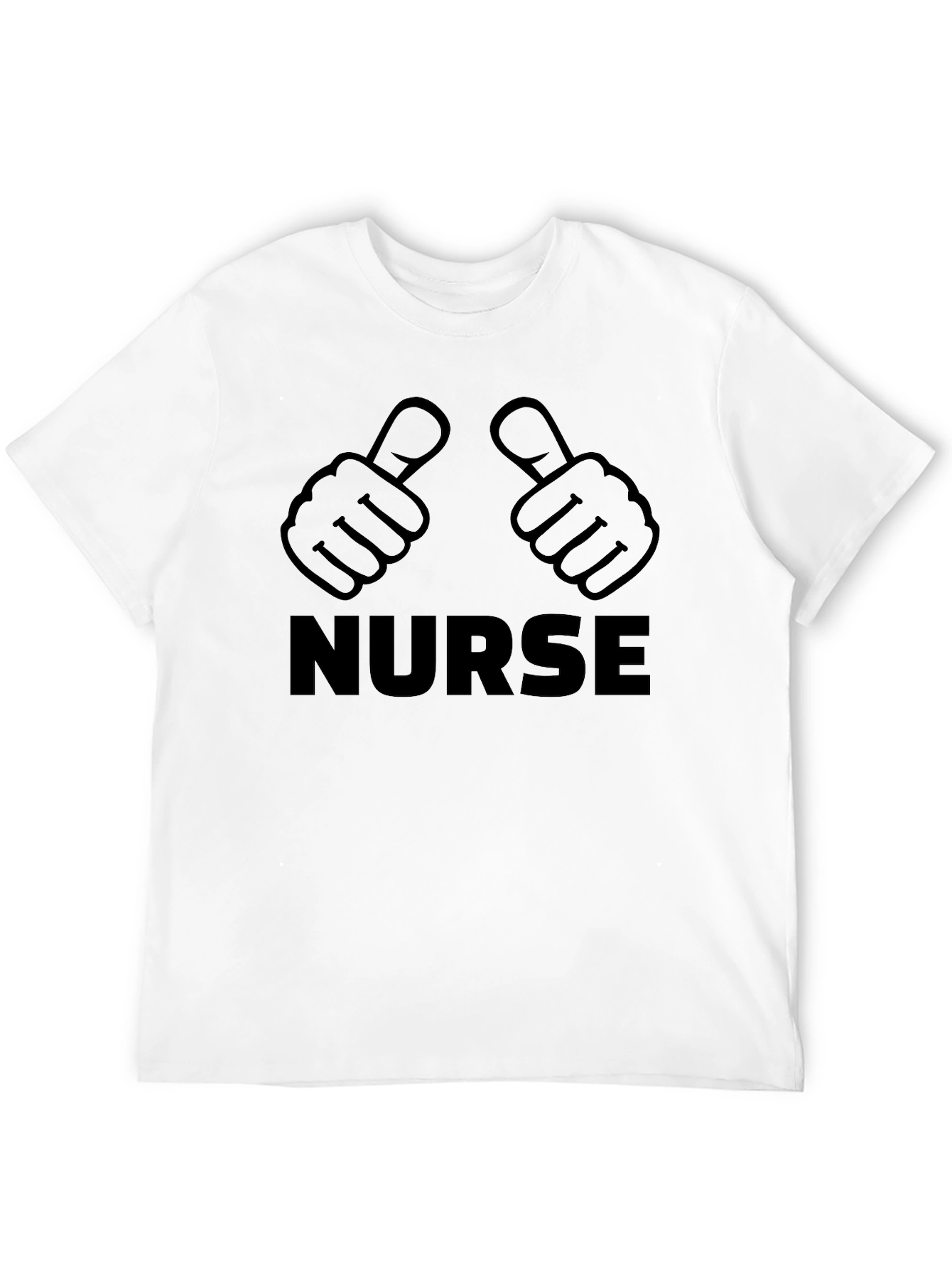 Nurse Thumbs Up Graphic T-Shirt - Medical Professional Apparel