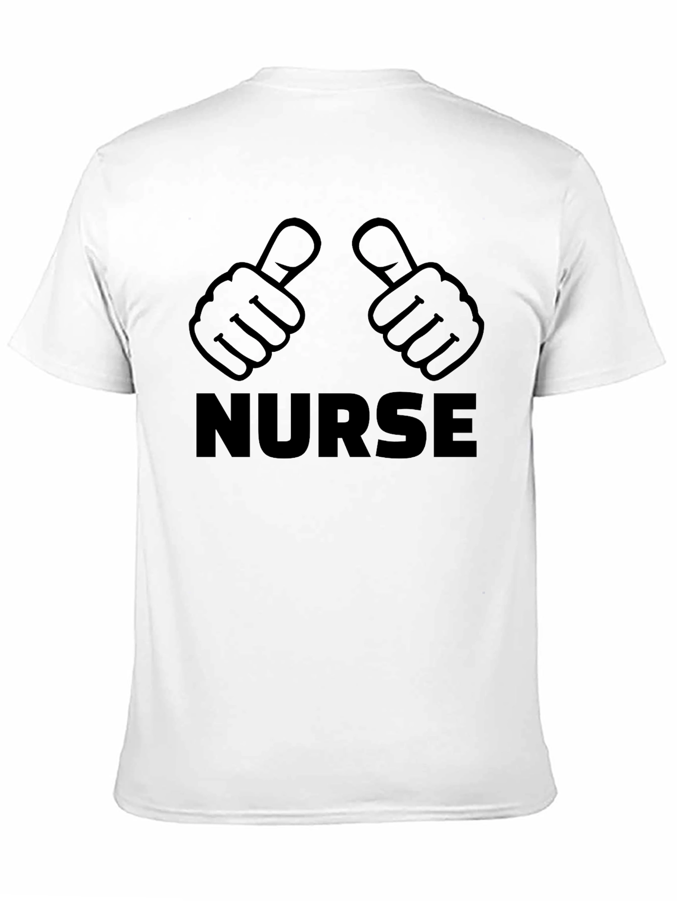Nurse Thumbs Up Graphic T-Shirt - Medical Professional Apparel