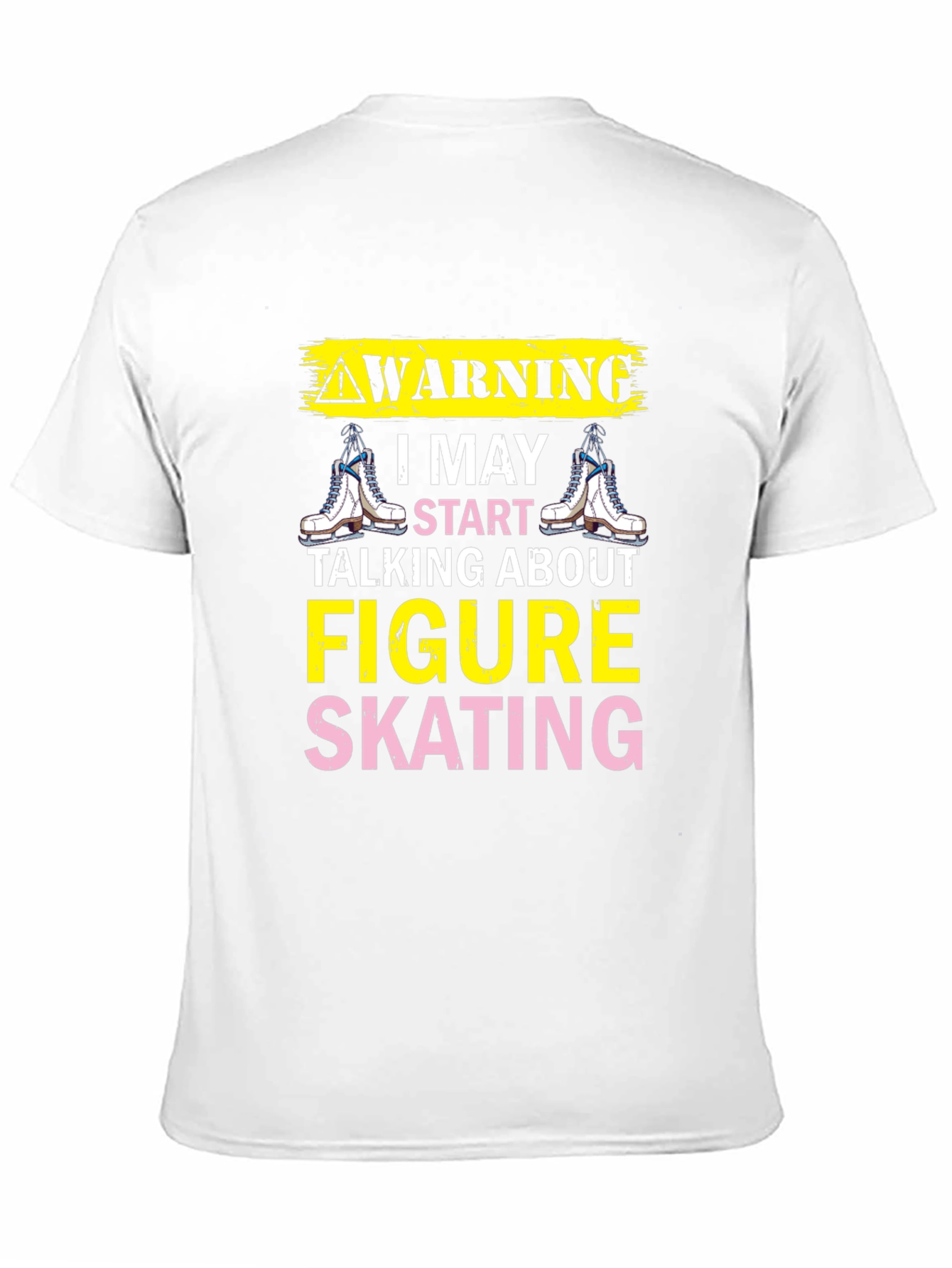 Figure Skating Warning T-Shirt - Ice Skating Tee