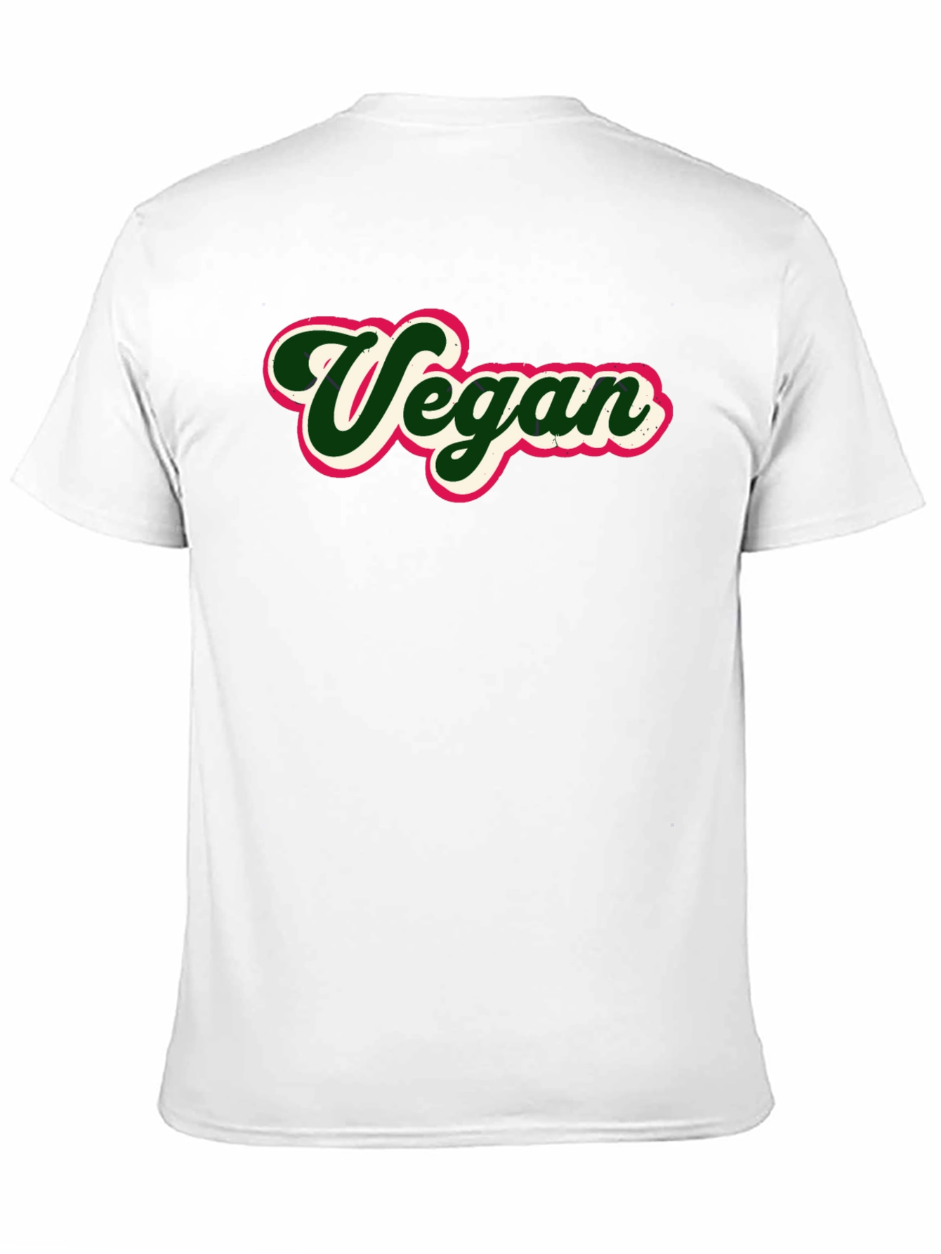 Vegan Graphic Tee - Stylish Black T-Shirt