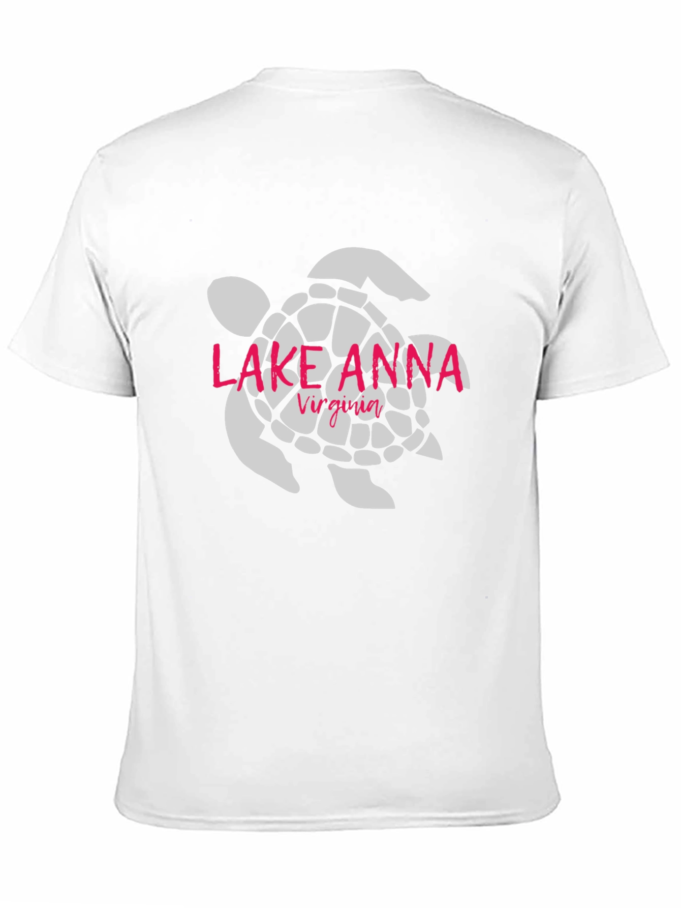 Lake Anna Virginia Turtle Graphic Tee - Black